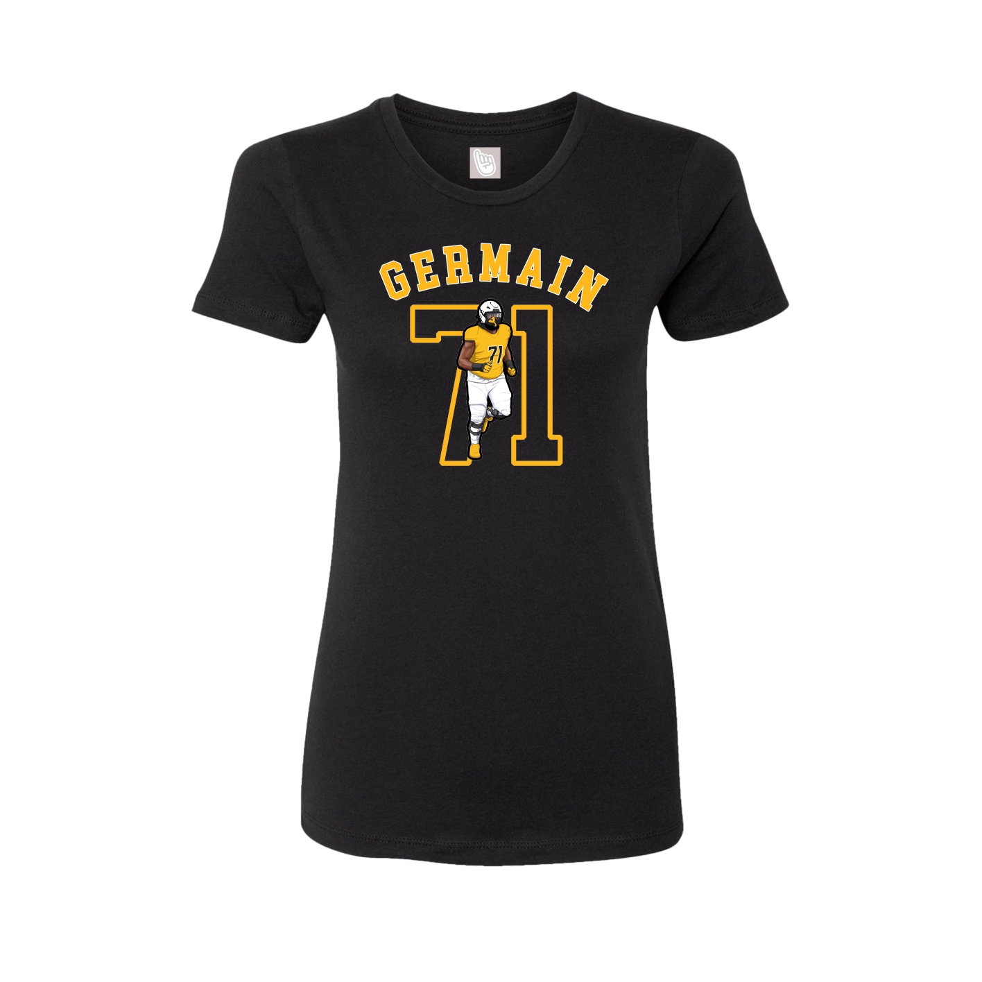 Womens Tee — Shirsey Arch in Black