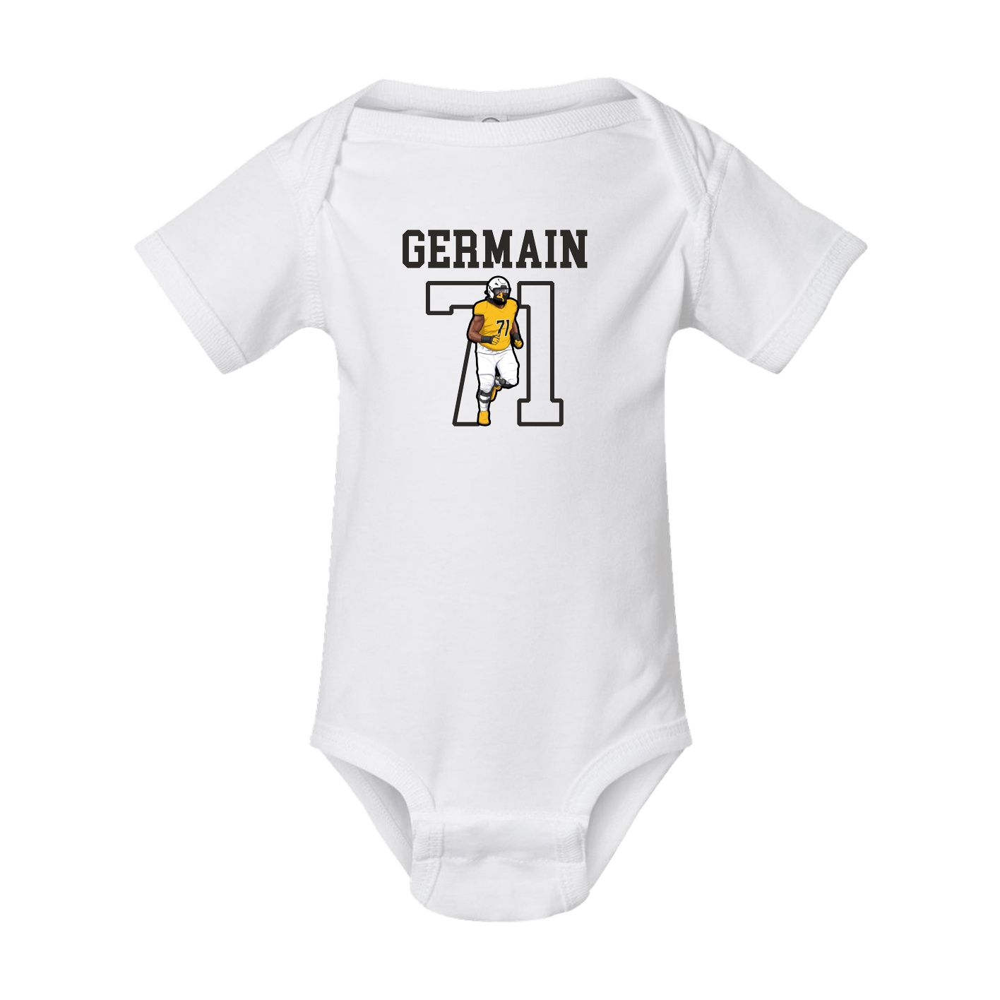 Baby Onesie — Shirsey in White