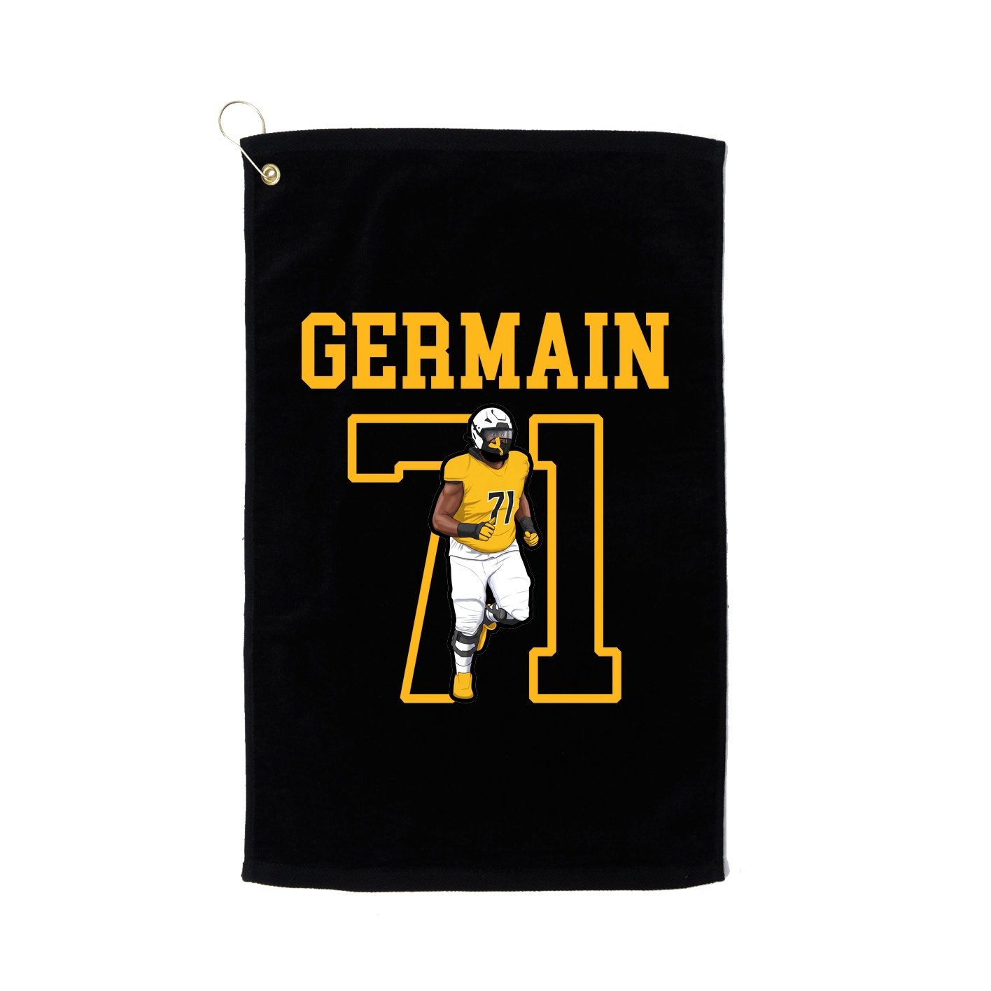 Golf Towel — Shirsey in Black
