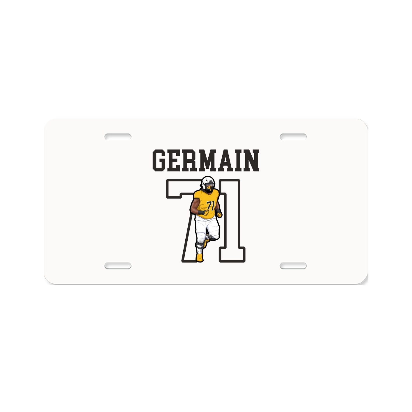 License Plate — Shirsey in Classic