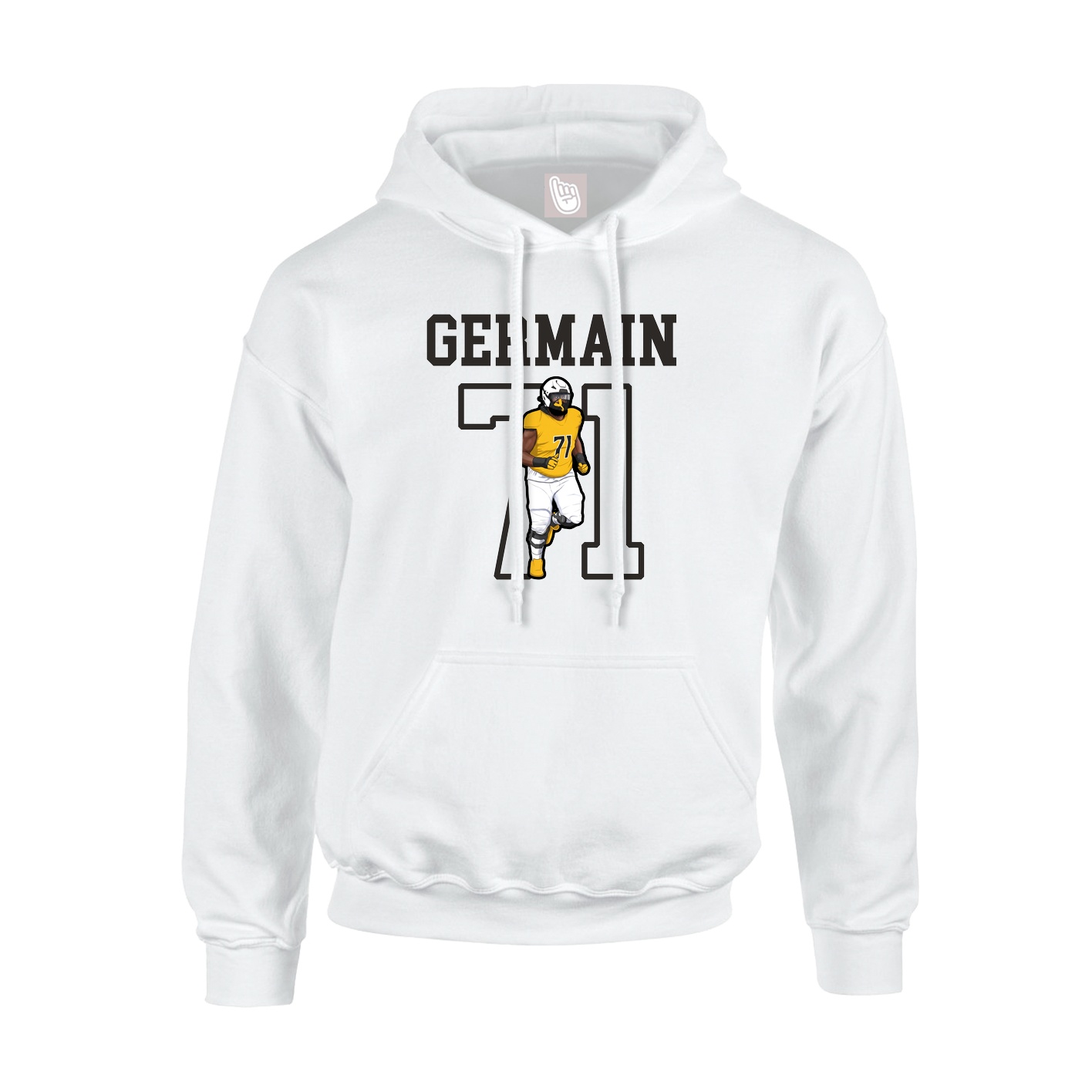 Youth Hoodie — Shirsey in White