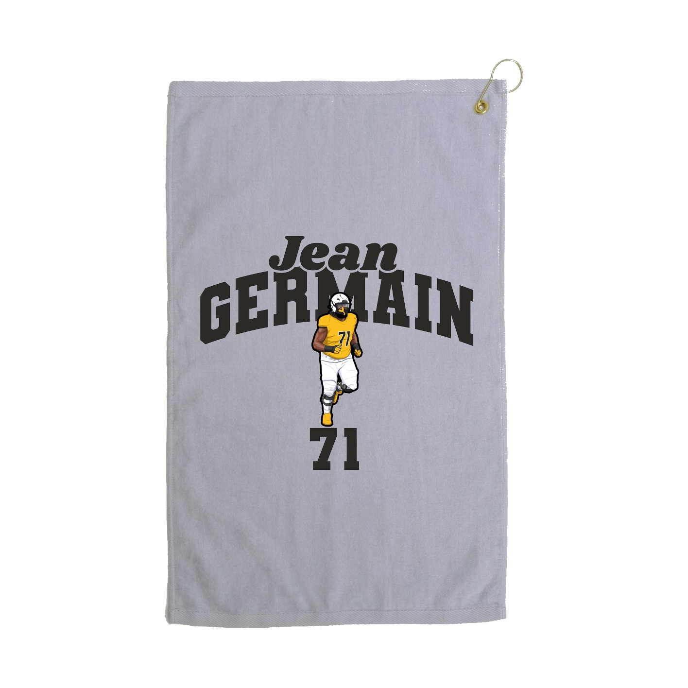 Golf Towel — Signature Arch in Grey