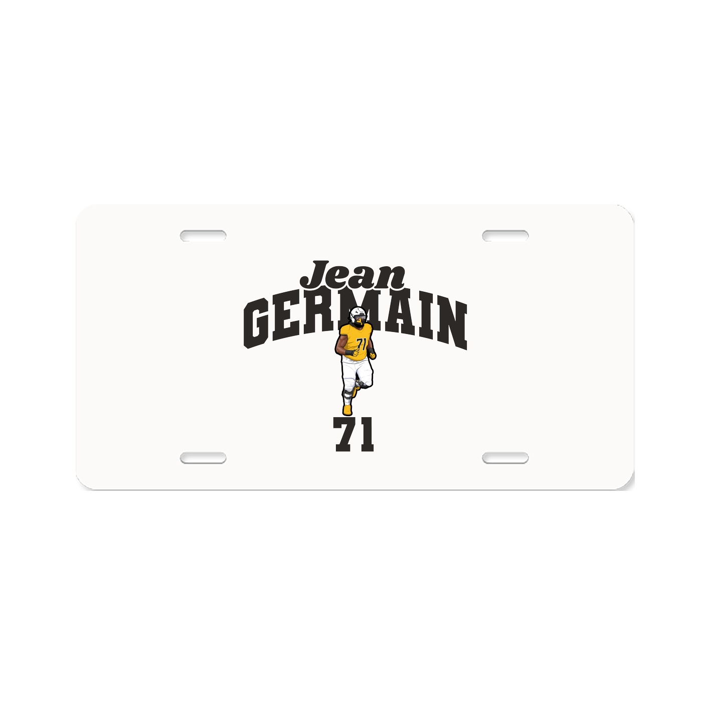 License Plate — Signature Arch in Classic
