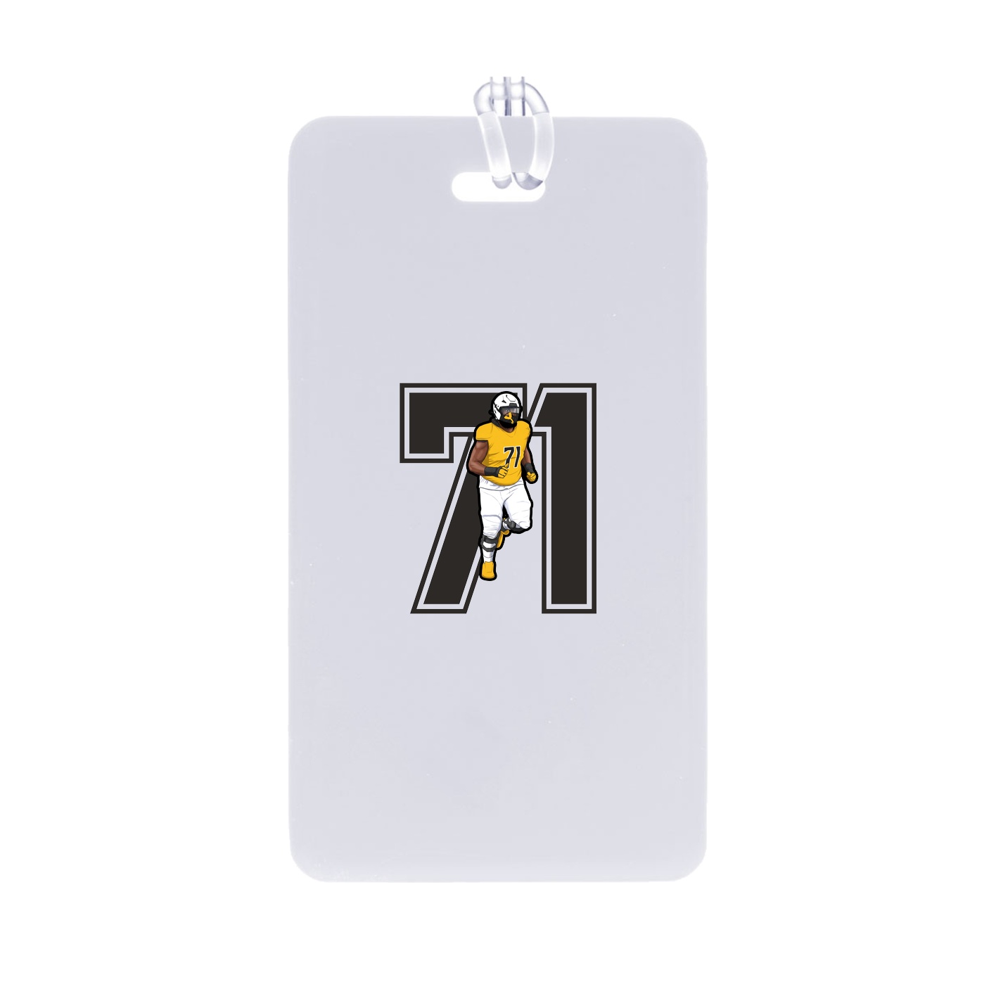 Bag Tag — Number in Classic