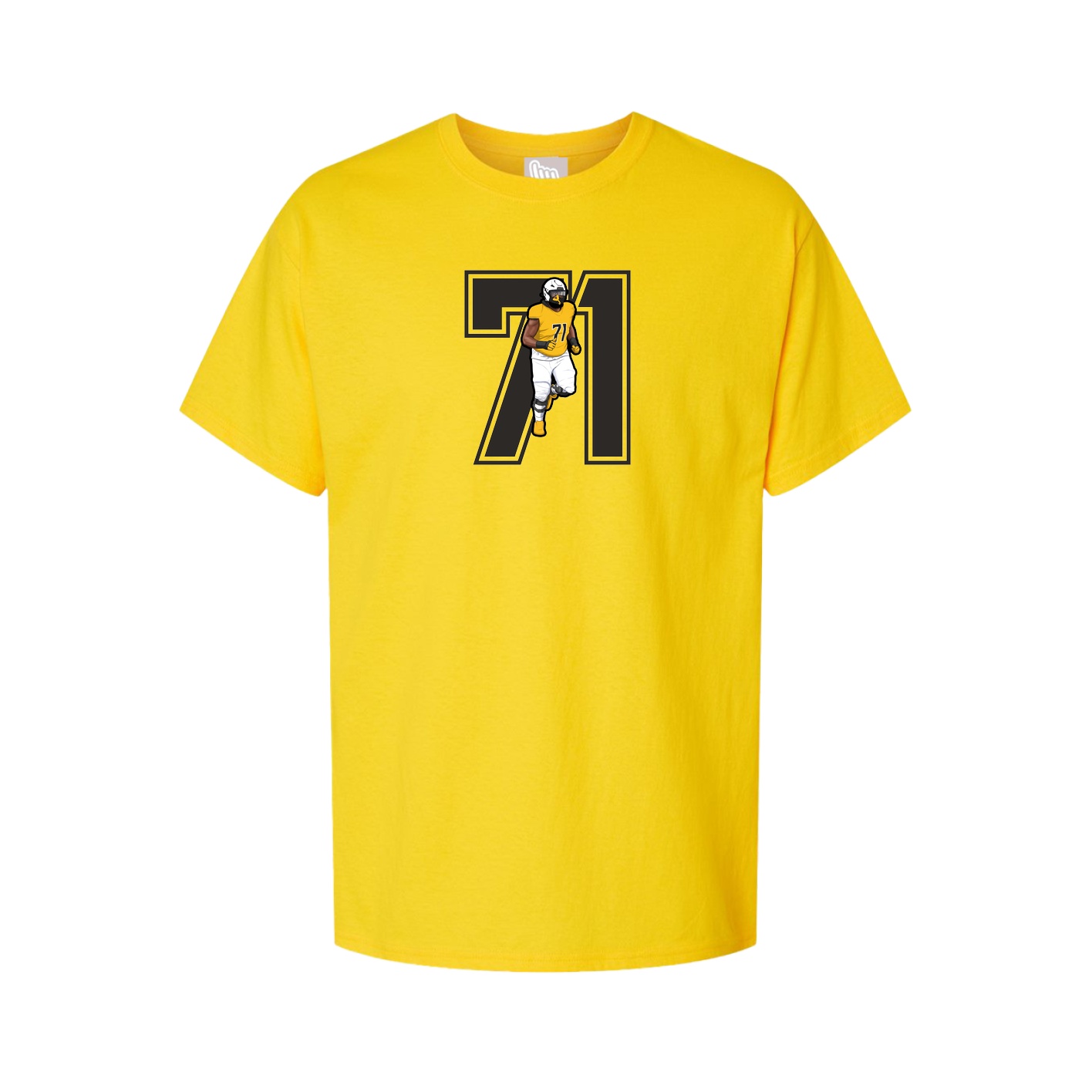 Tee — Number in Gold