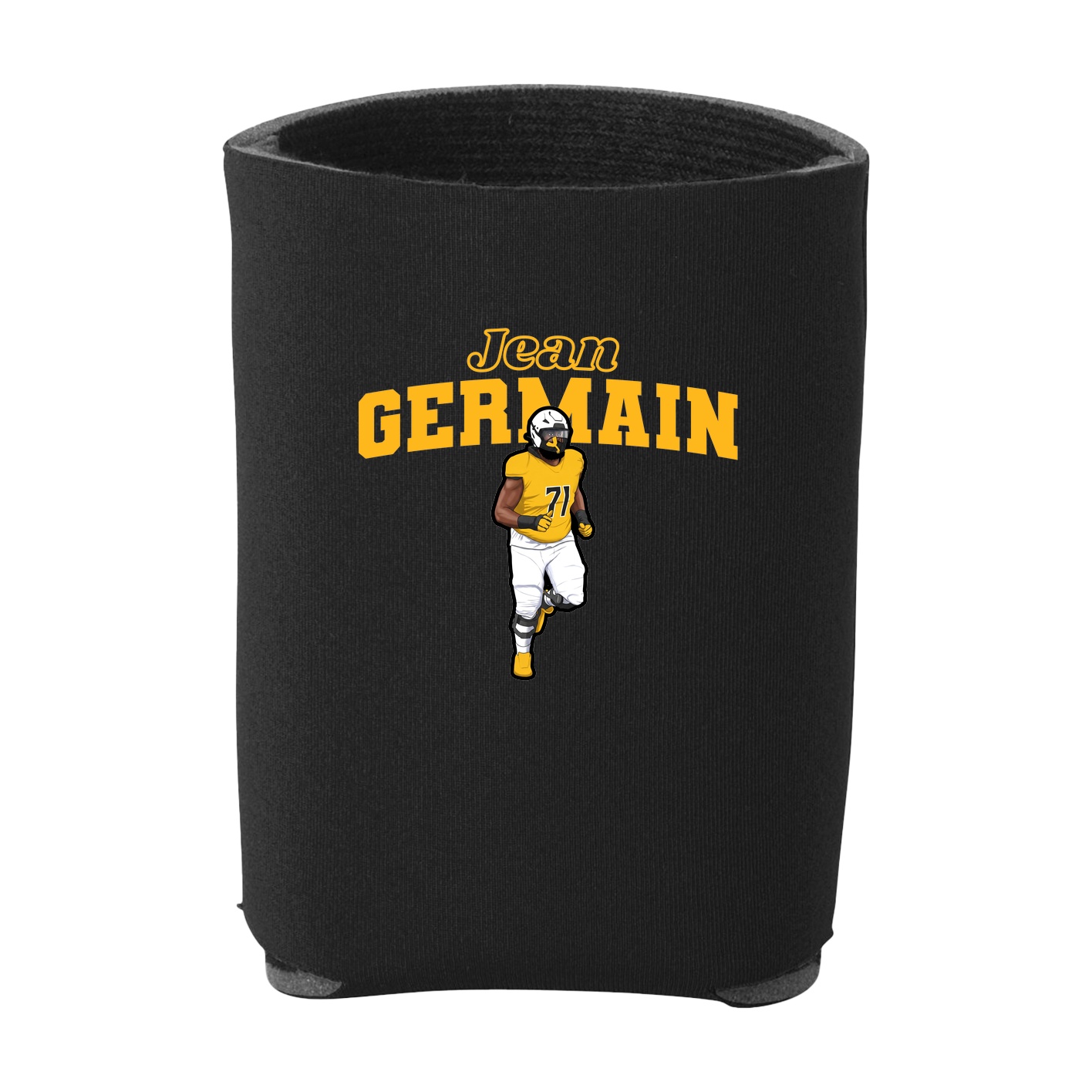 Can Holder — Name Arch in Black
