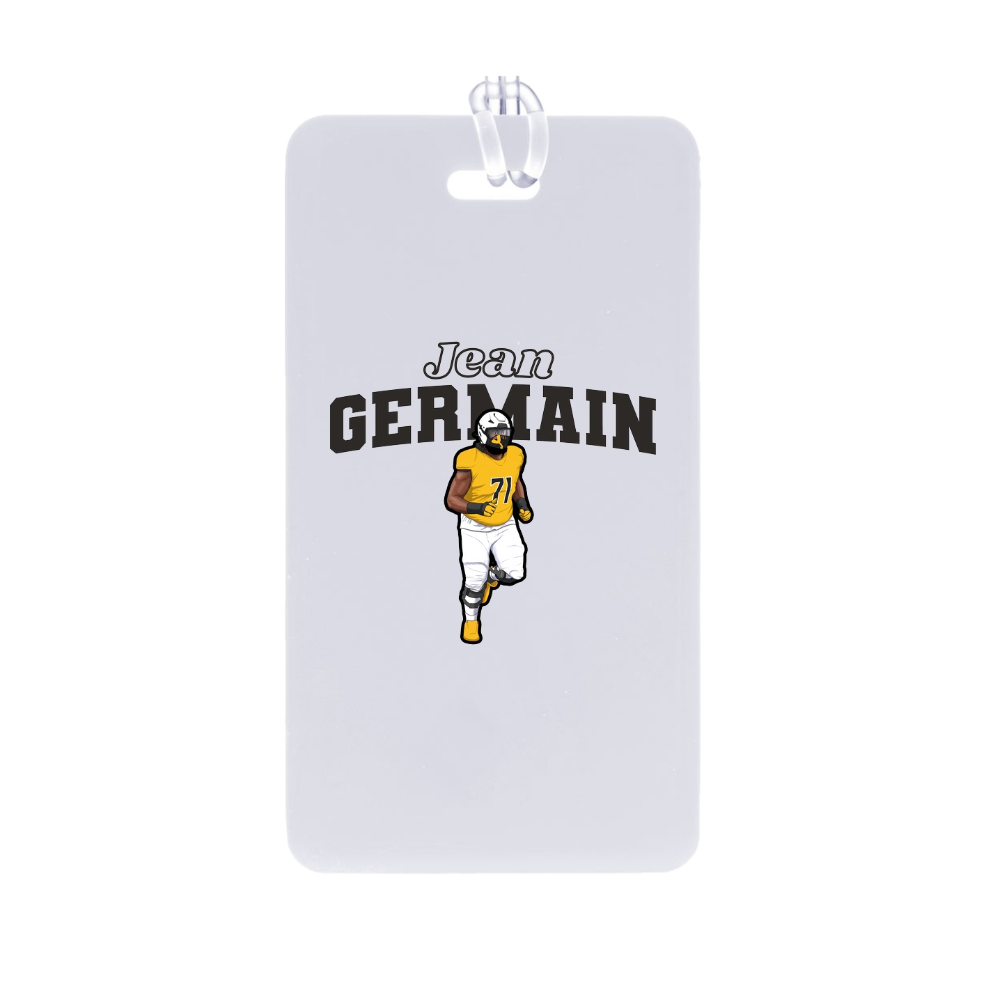 Bag Tag — Name Arch in Classic