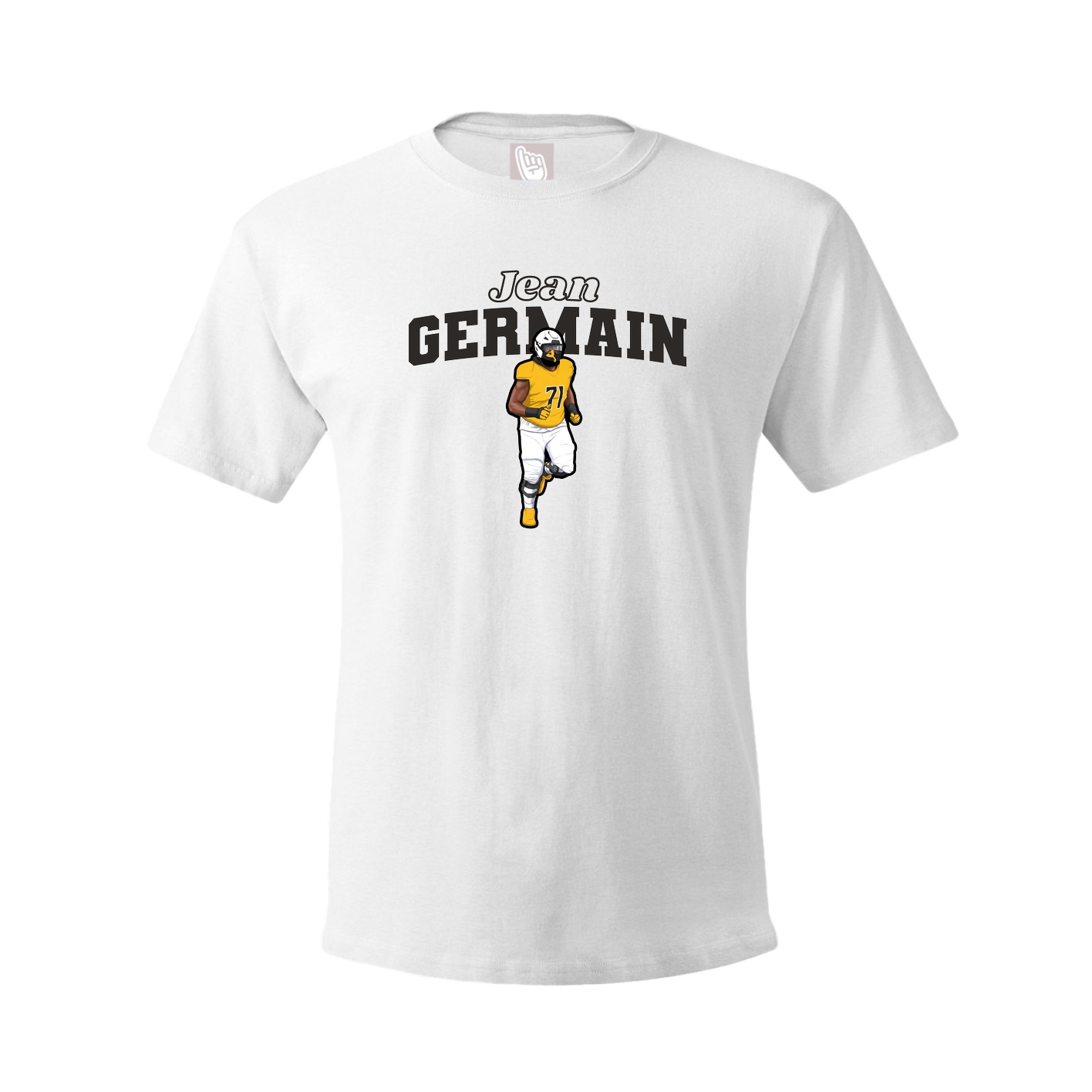 Tee — Name Arch in White