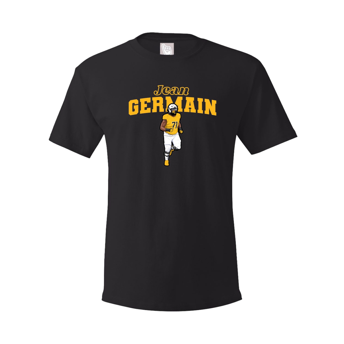 Youth Tee — Name Arch in Black