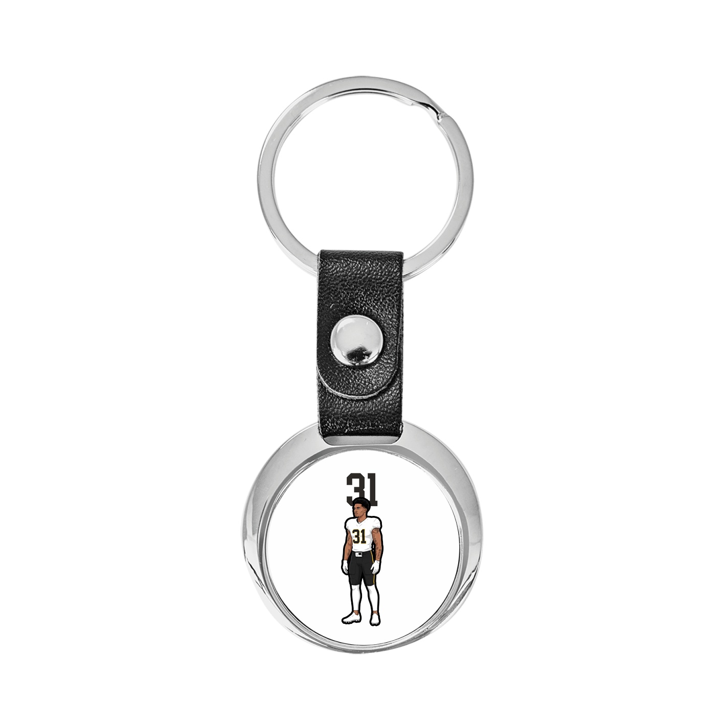Key Chain — Number Top in Classic