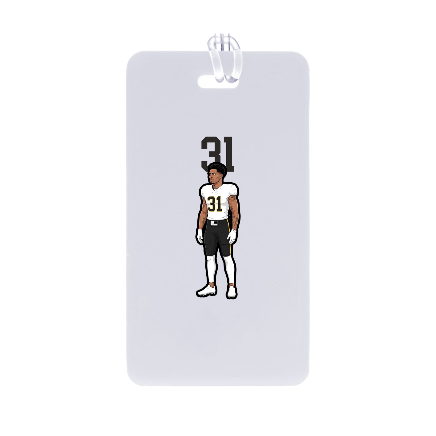 Bag Tag — Number Top in Classic