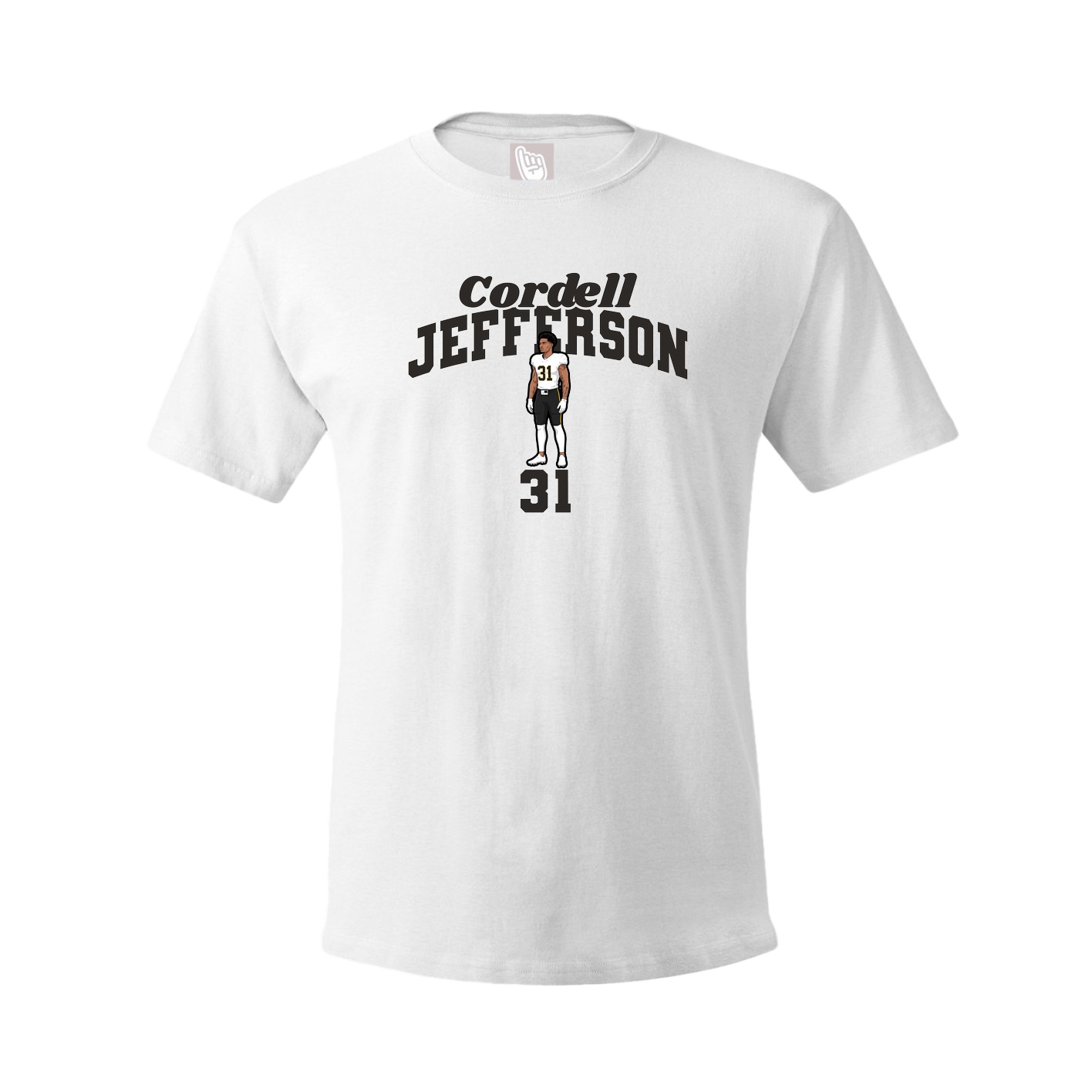 Youth Tee — Signature Arch in White