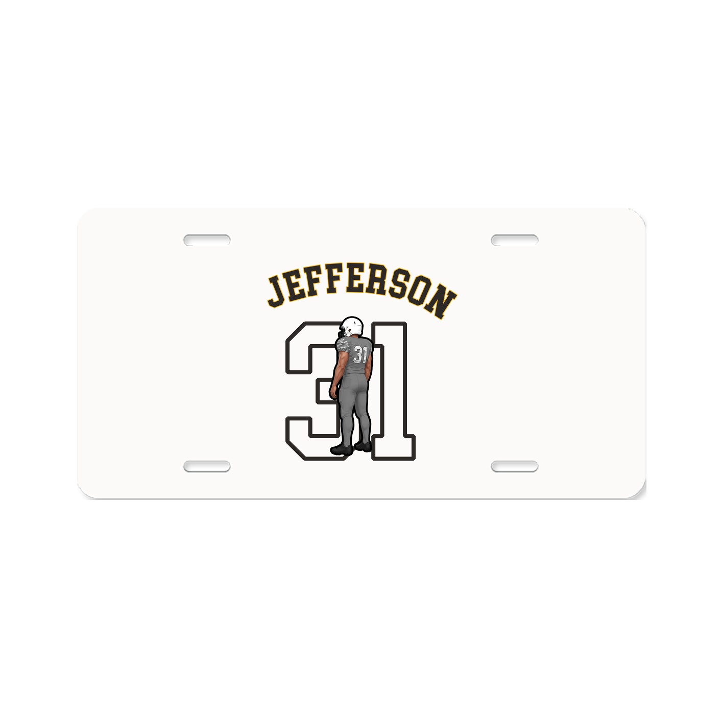 License Plate — Shirsey Arch in Classic