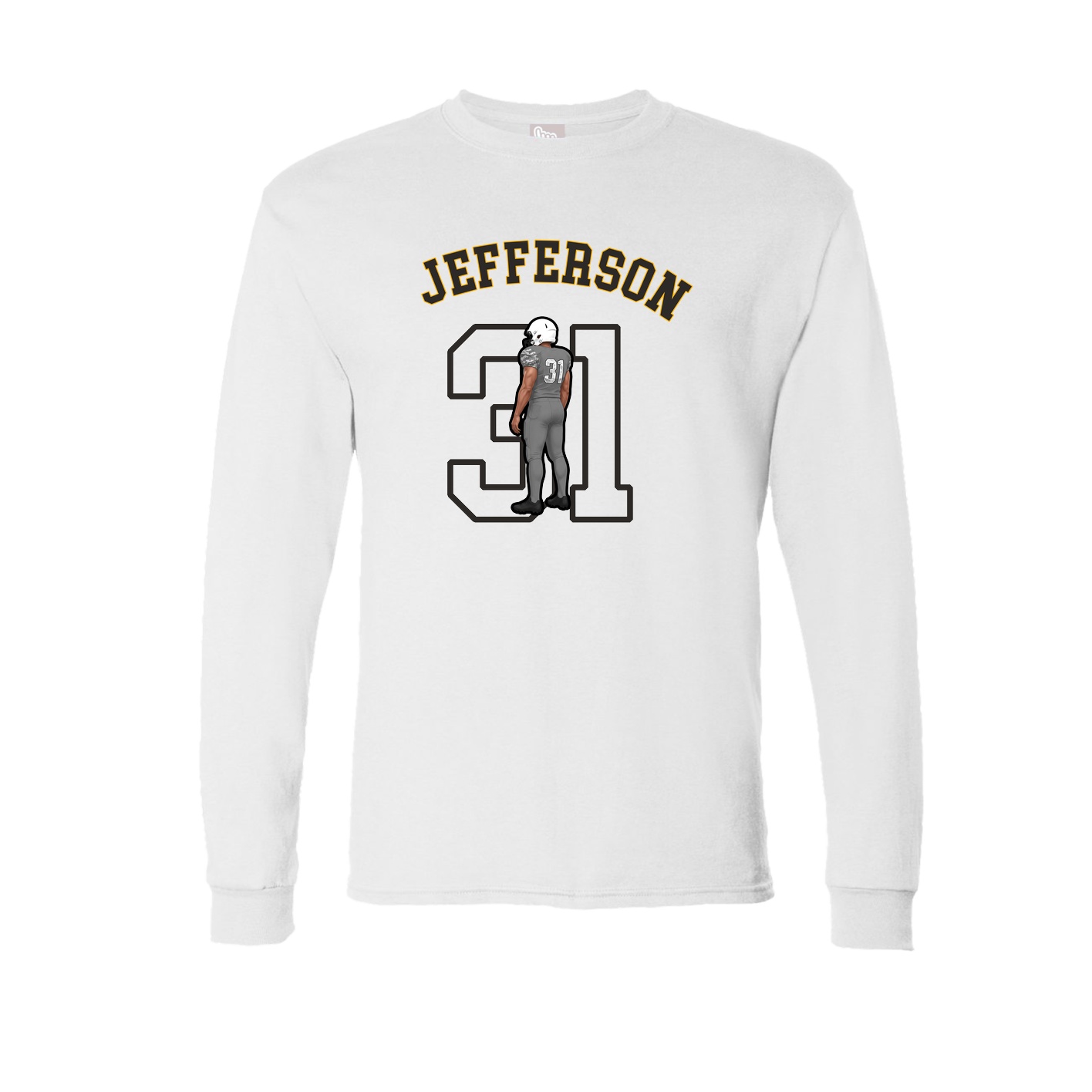Long Sleeve Tee — Shirsey Arch in White