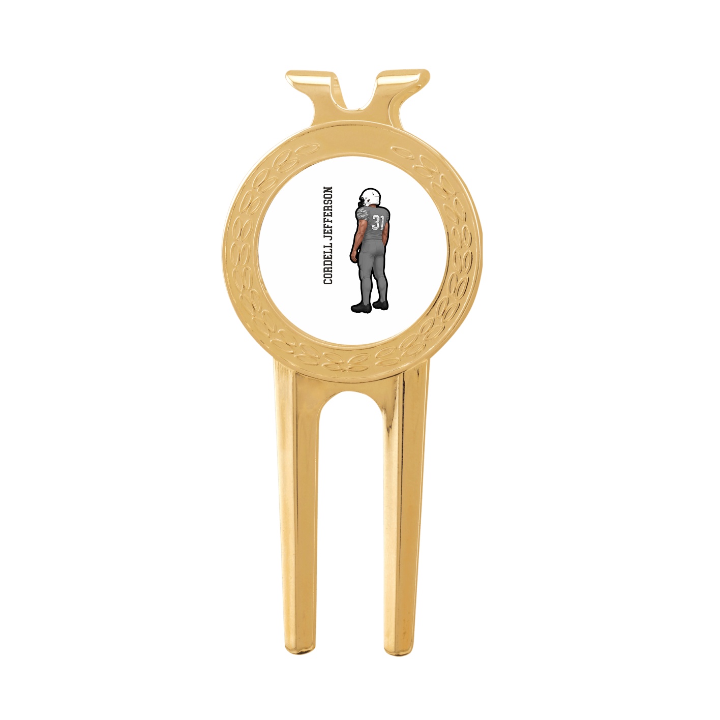 Divot Tool with Ball Marker — Name Vertical in Classic