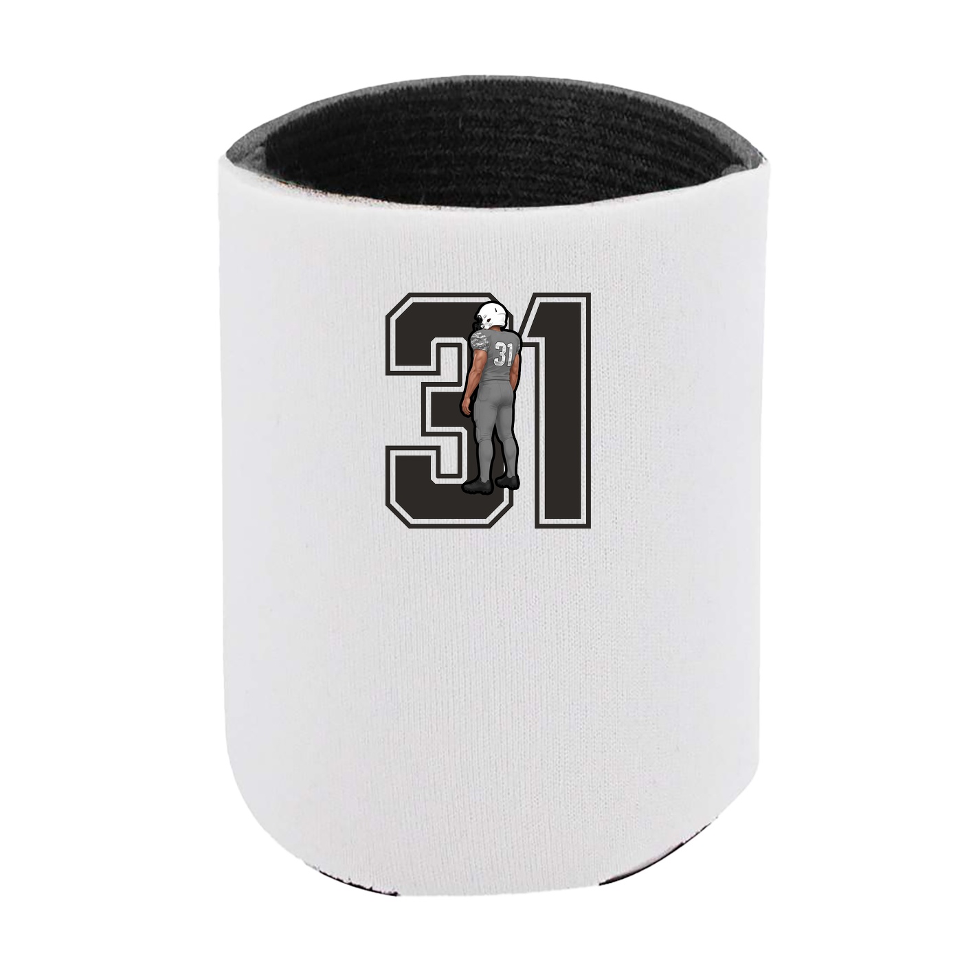 Can Holder — Number in White