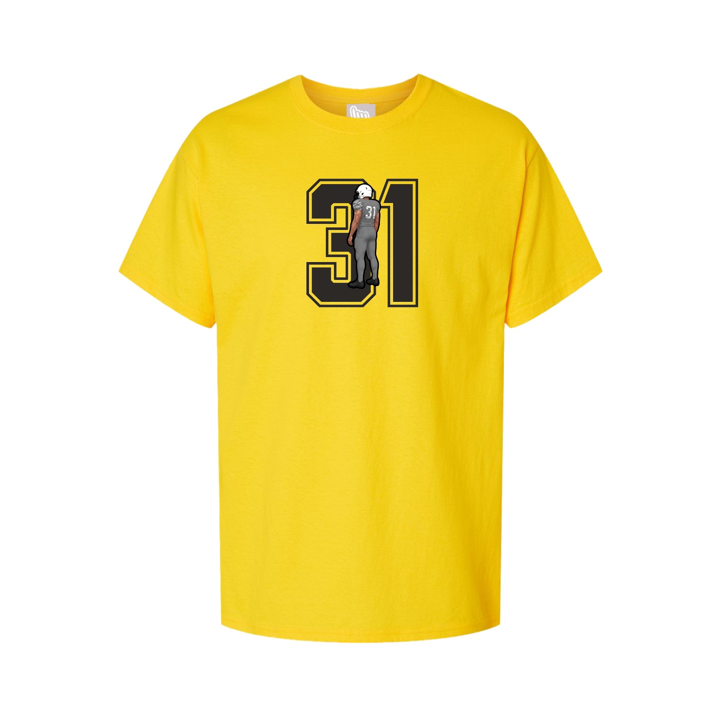 Tee — Number in Gold