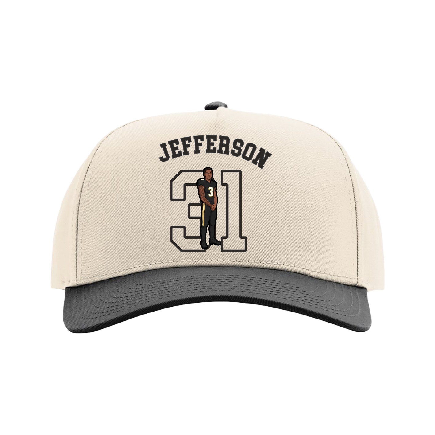 Full Fabric Five-Panel Champ Cap