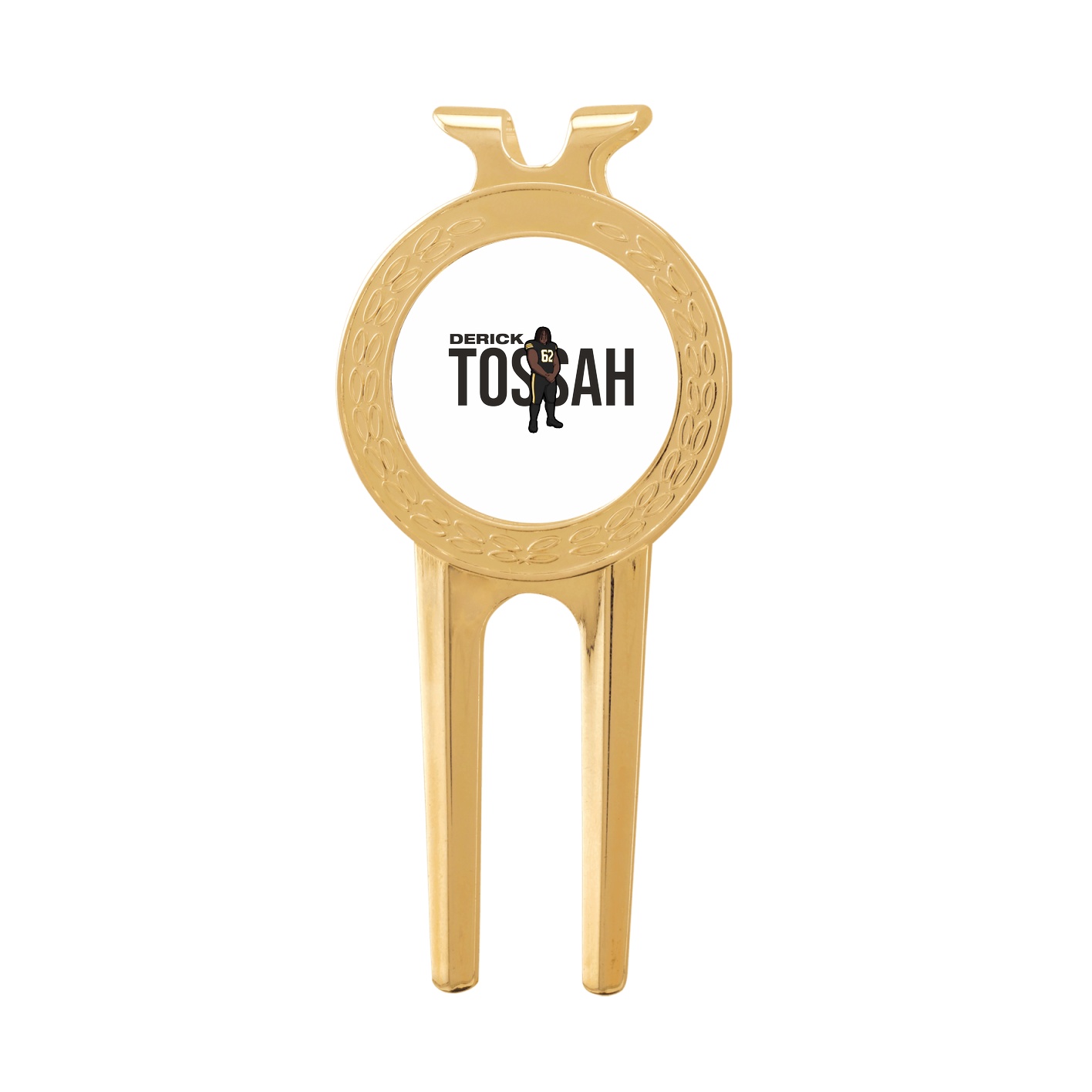 Divot Tool with Ball Marker — Player Name in Classic