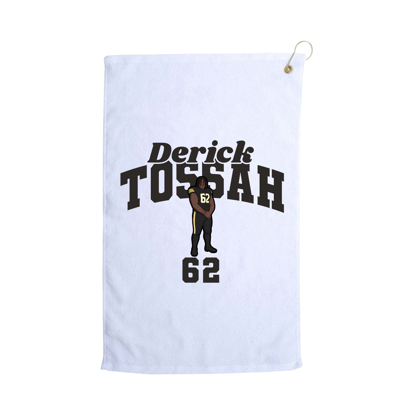 Golf Towel — Signature Arch in White