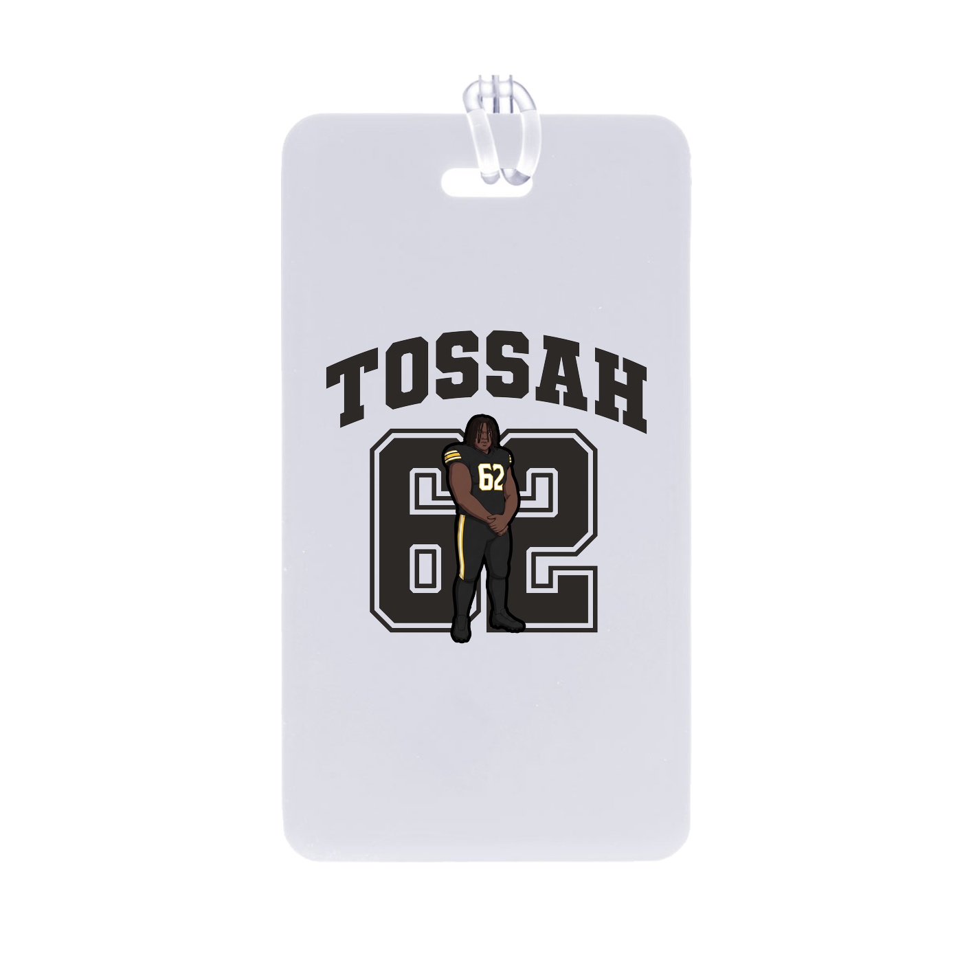 Bag Tag — Number in Classic