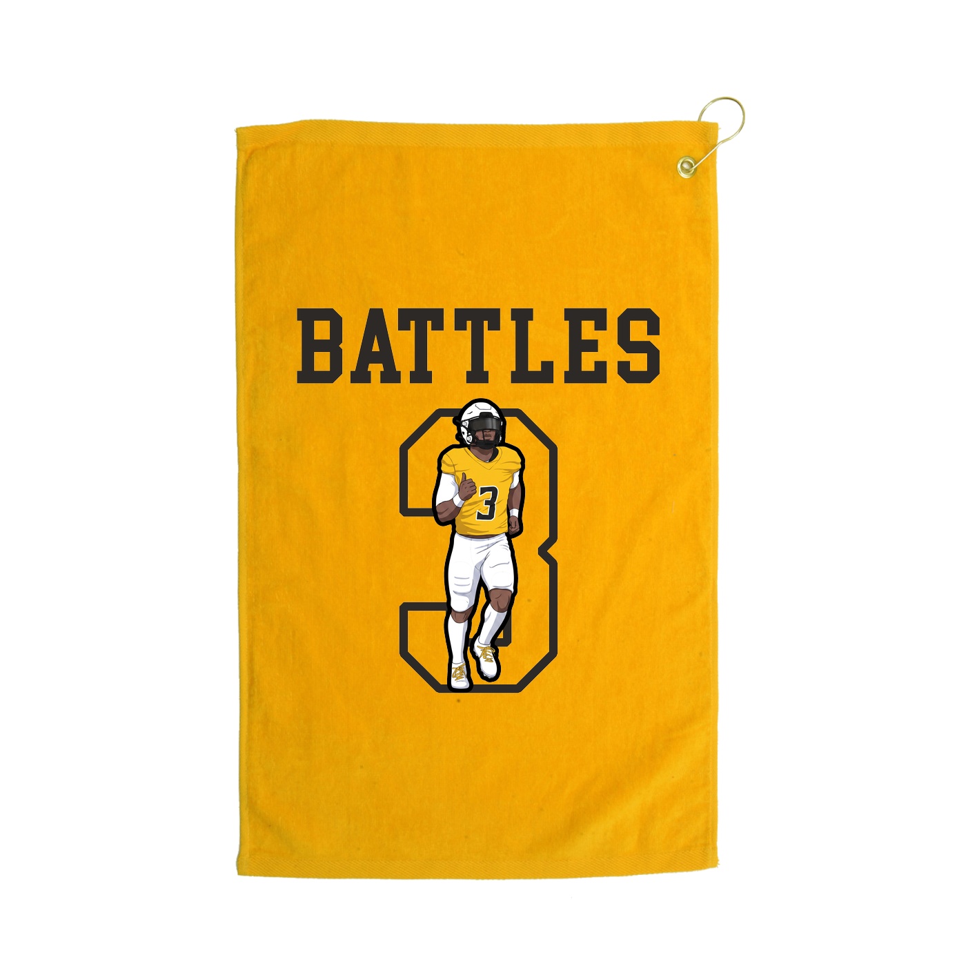 Golf Towel — Shirsey in Gold