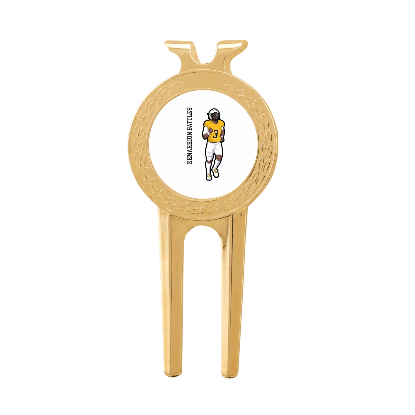 Divot Tool with Ball Marker — Name Vertical in Classic