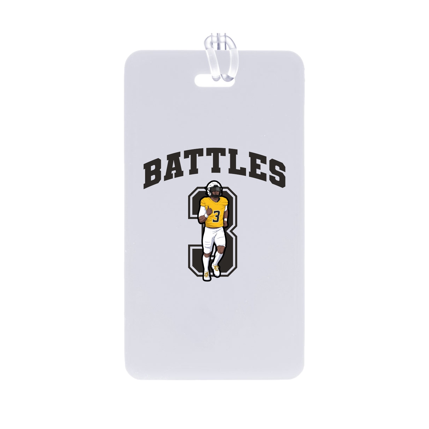 Bag Tag — Number in Classic