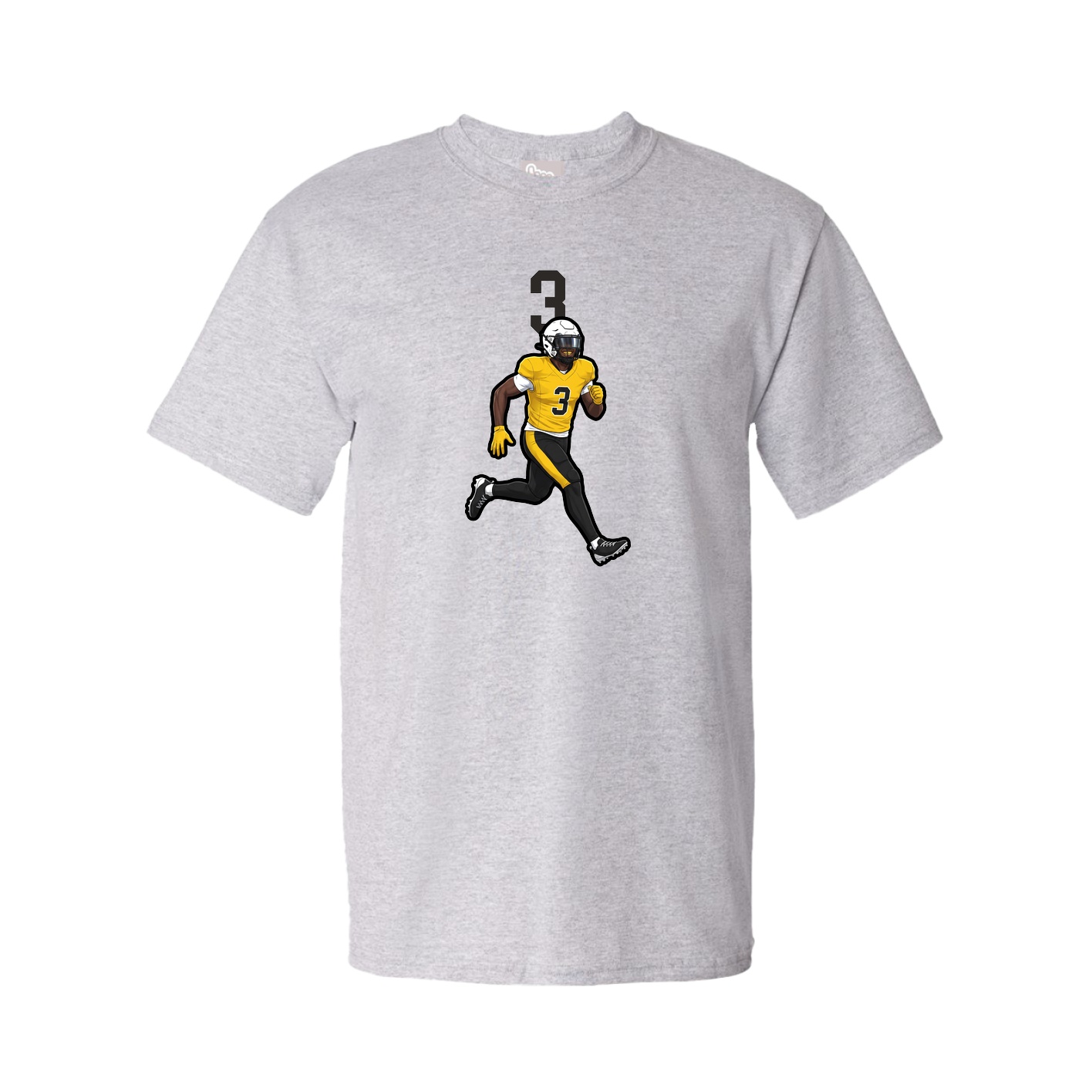 Tee — Number Top in Grey