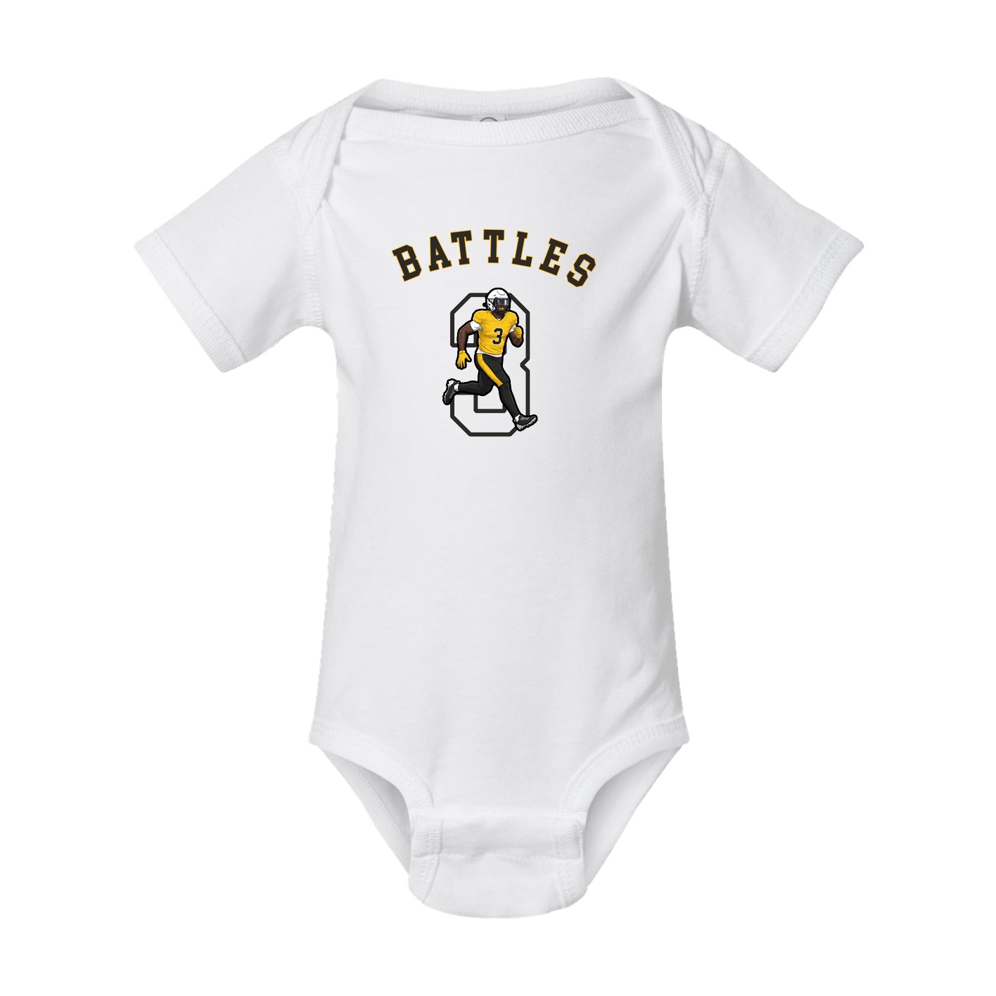Baby Onesie — Shirsey Arch in White