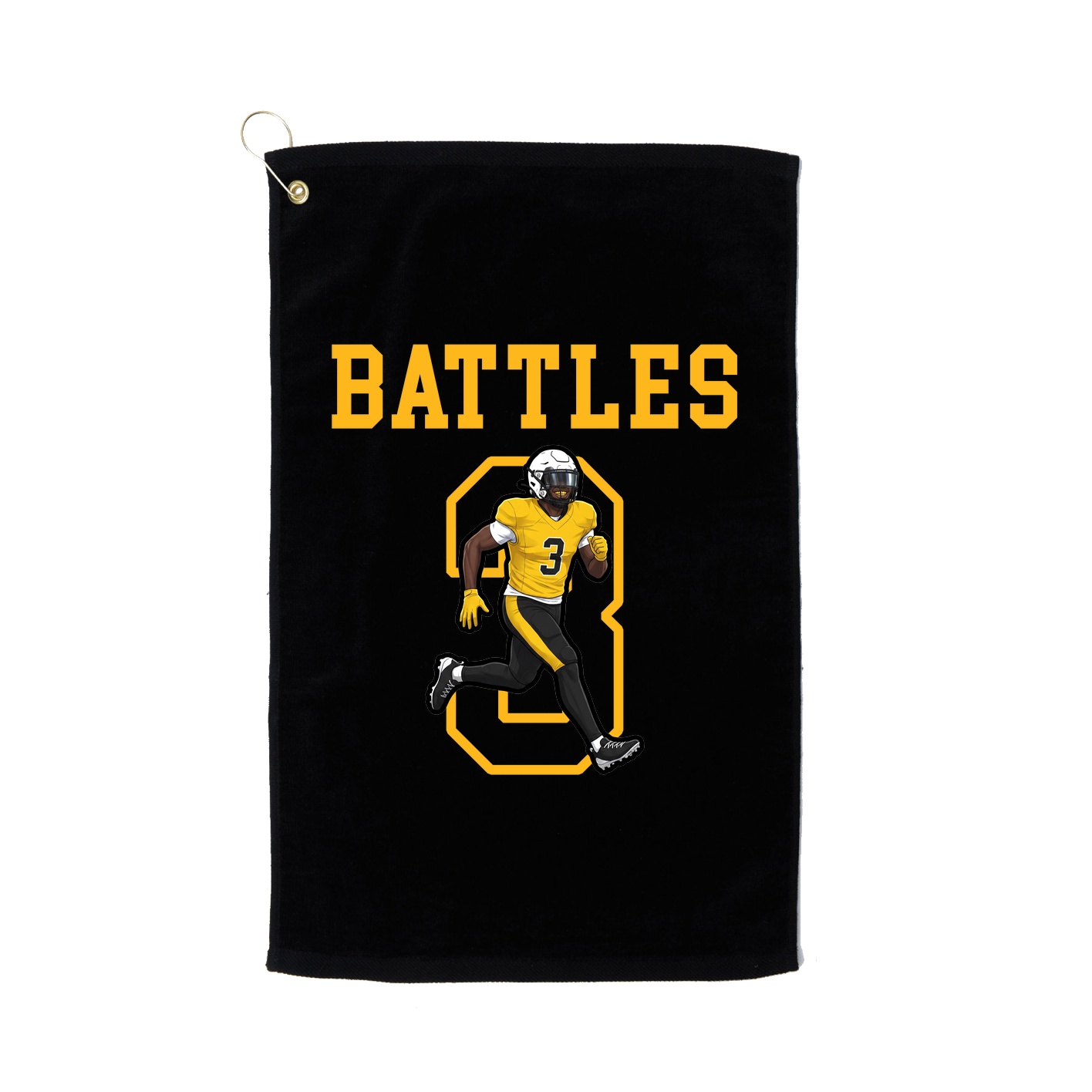 Golf Towel — Shirsey in Black
