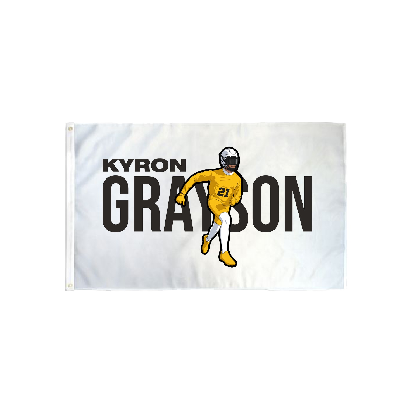 3x5 Flag — Player Name in Classic