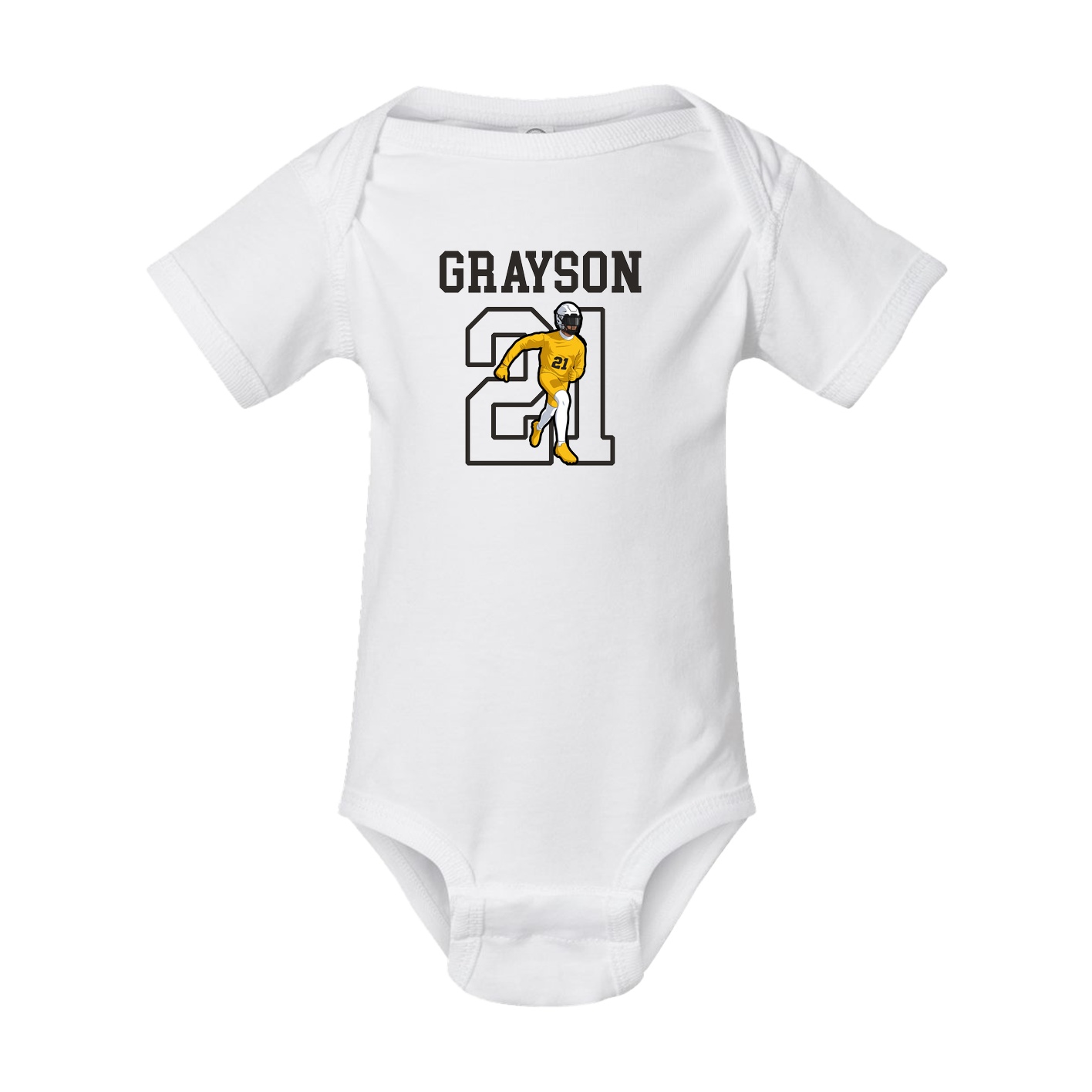 Baby Onesie — Shirsey in White