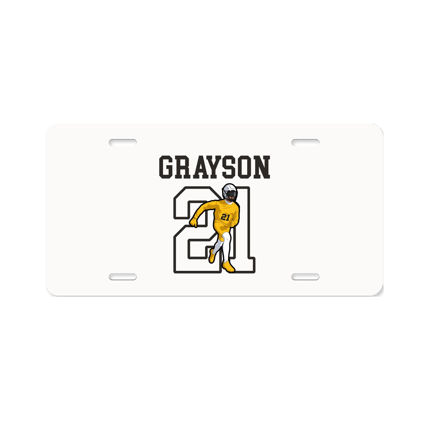 License Plate — Shirsey in Classic