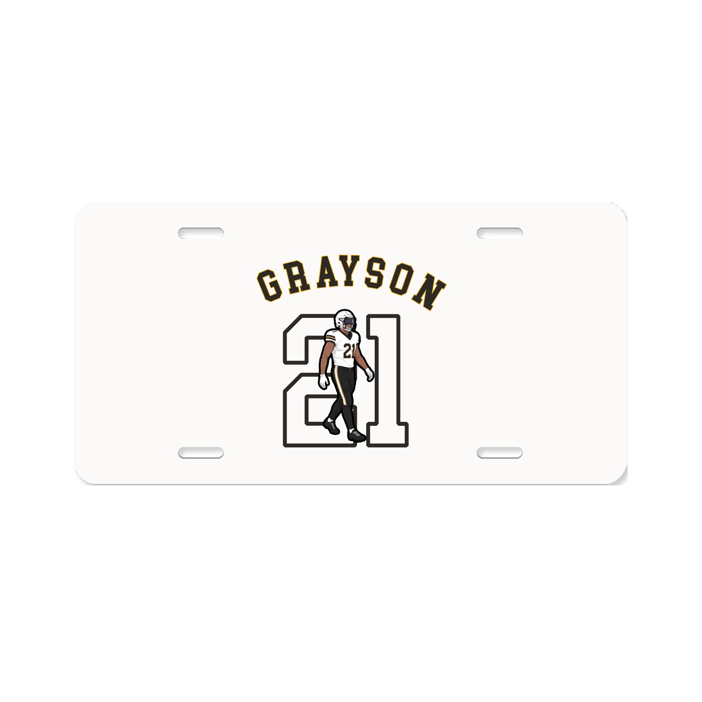 License Plate — Shirsey Arch in Classic