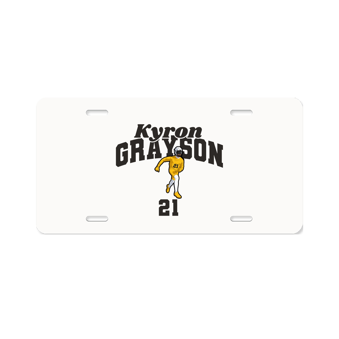 License Plate — Signature Arch in Classic