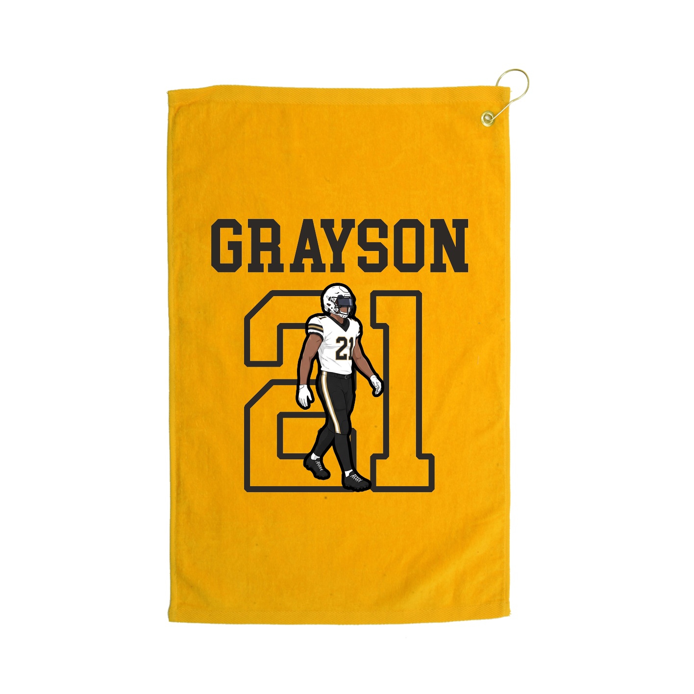 Golf Towel — Shirsey in Gold