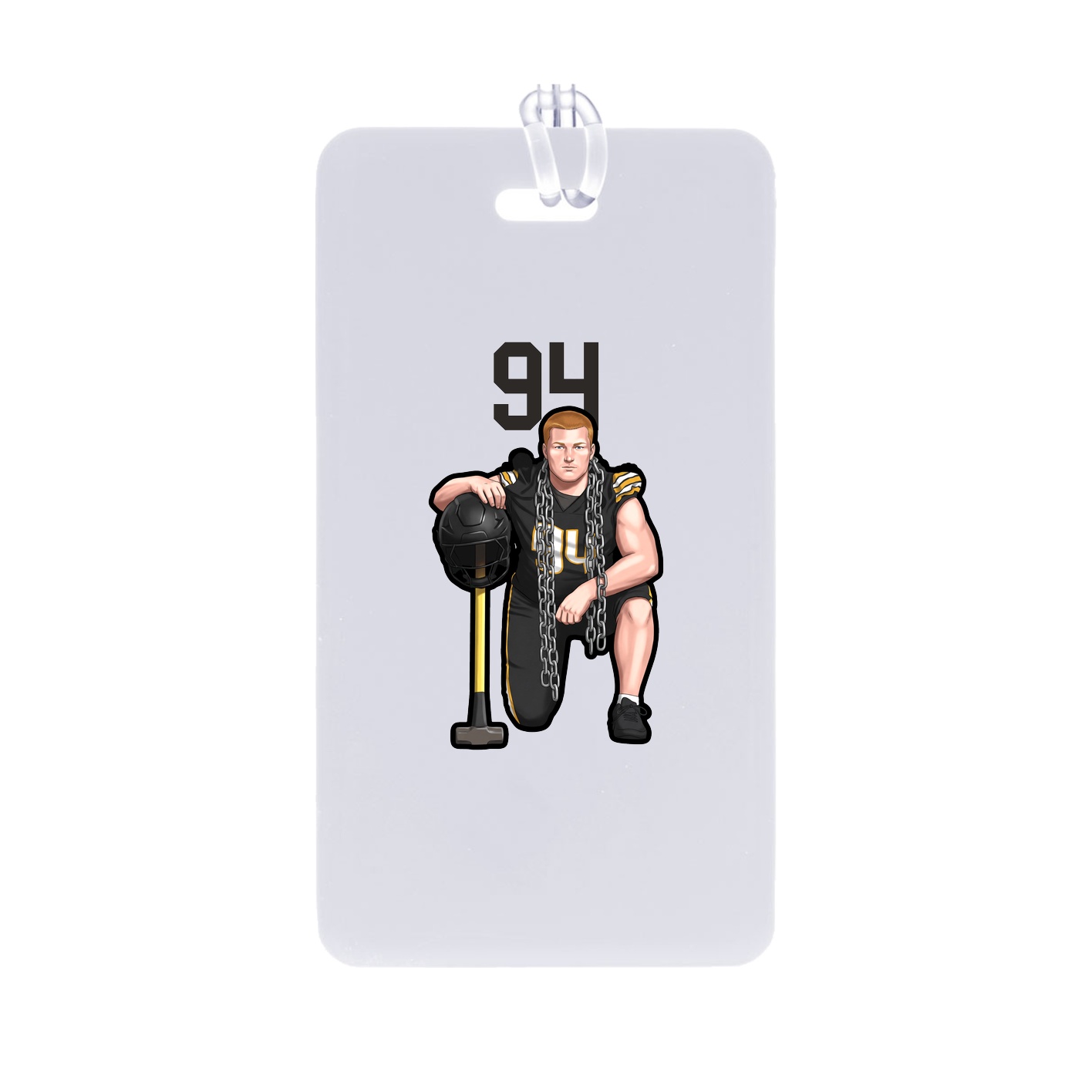 Bag Tag — Number Top in Classic