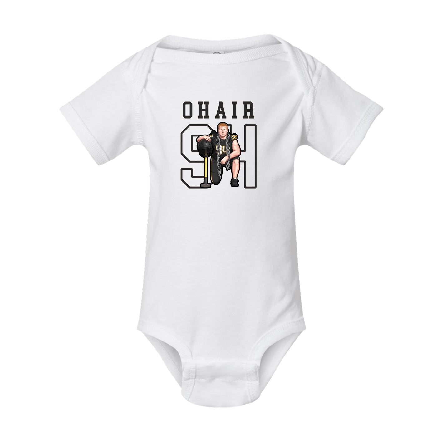 Baby Onesie — Shirsey in White