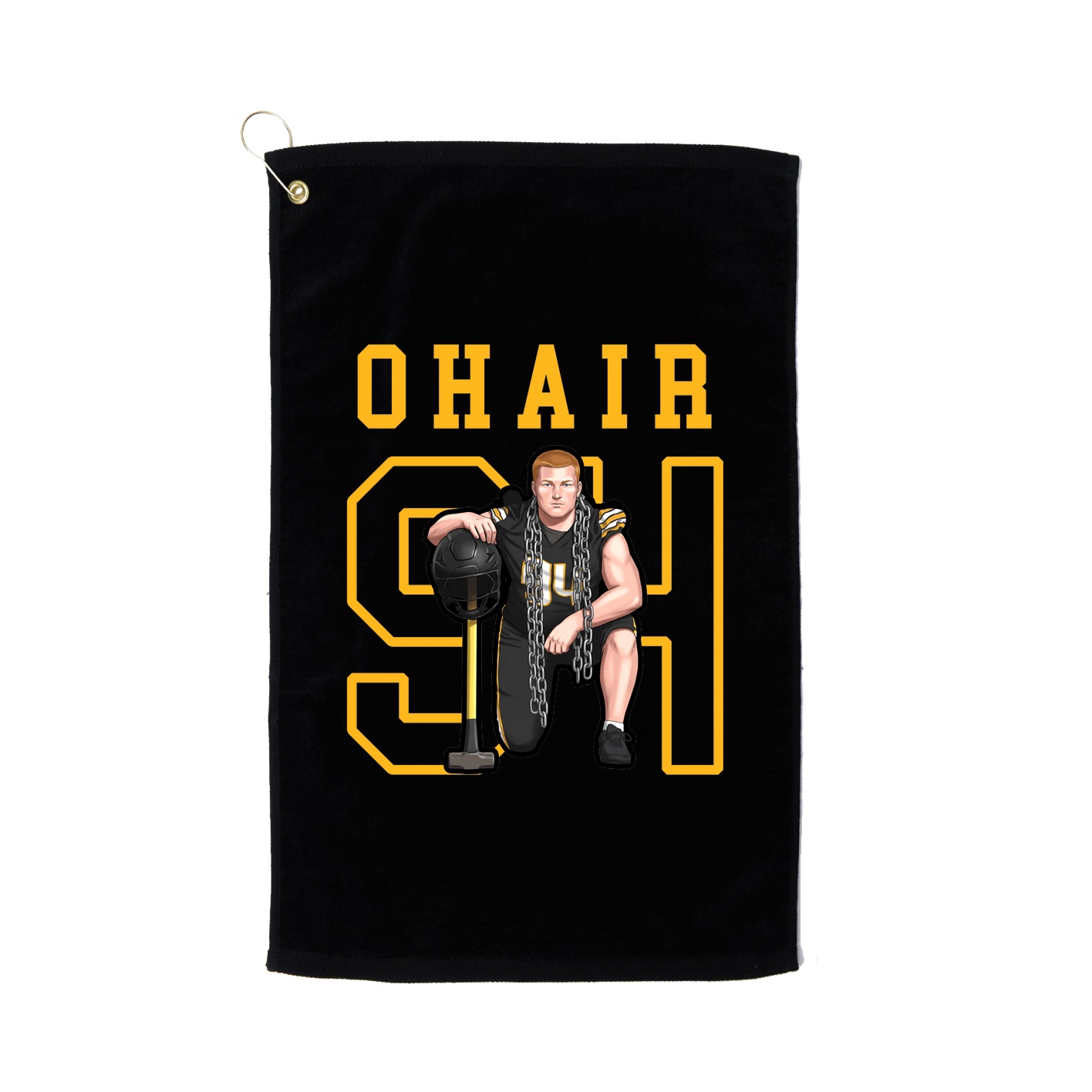 Golf Towel — Shirsey in Black