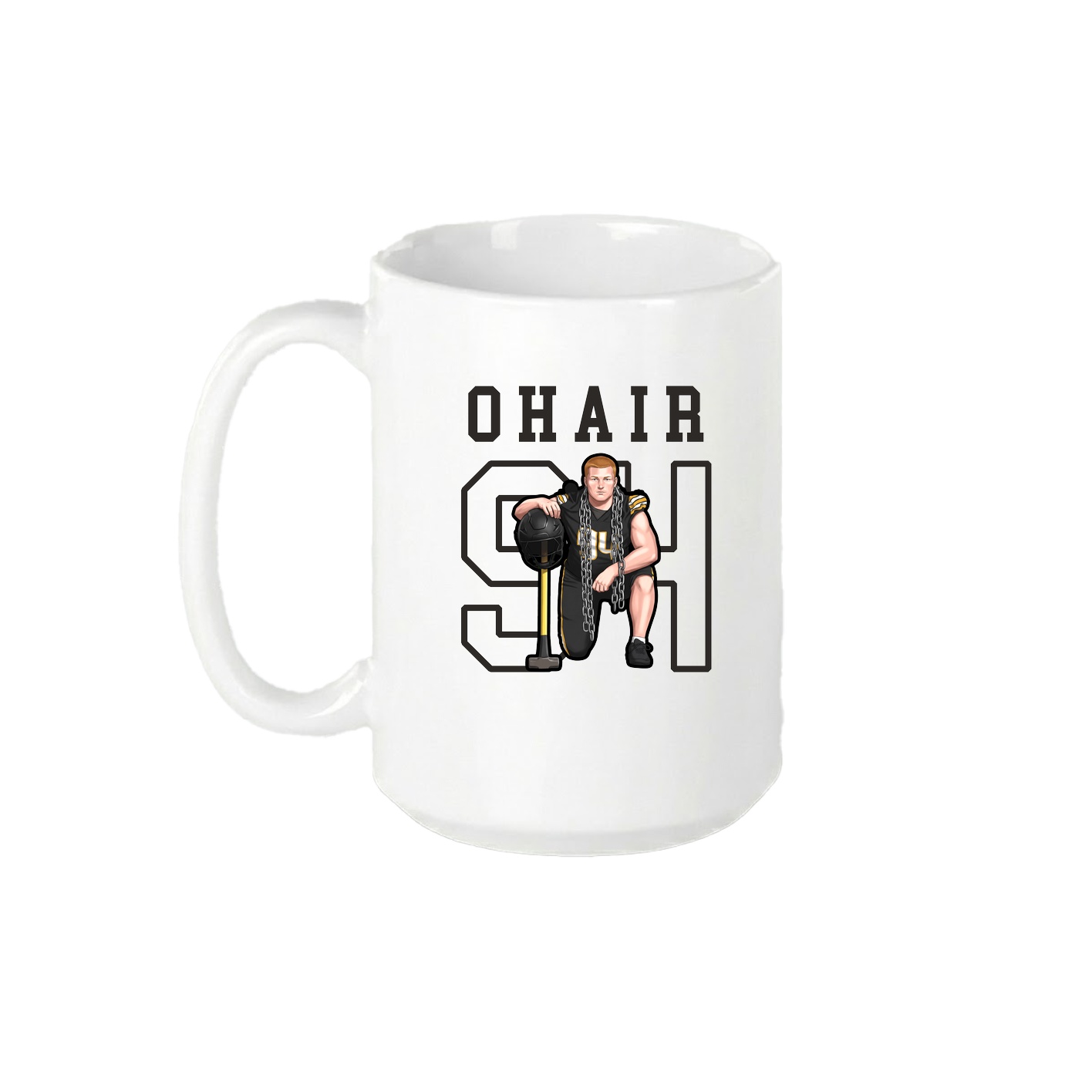 15oz Coffee Mug — Shirsey in White