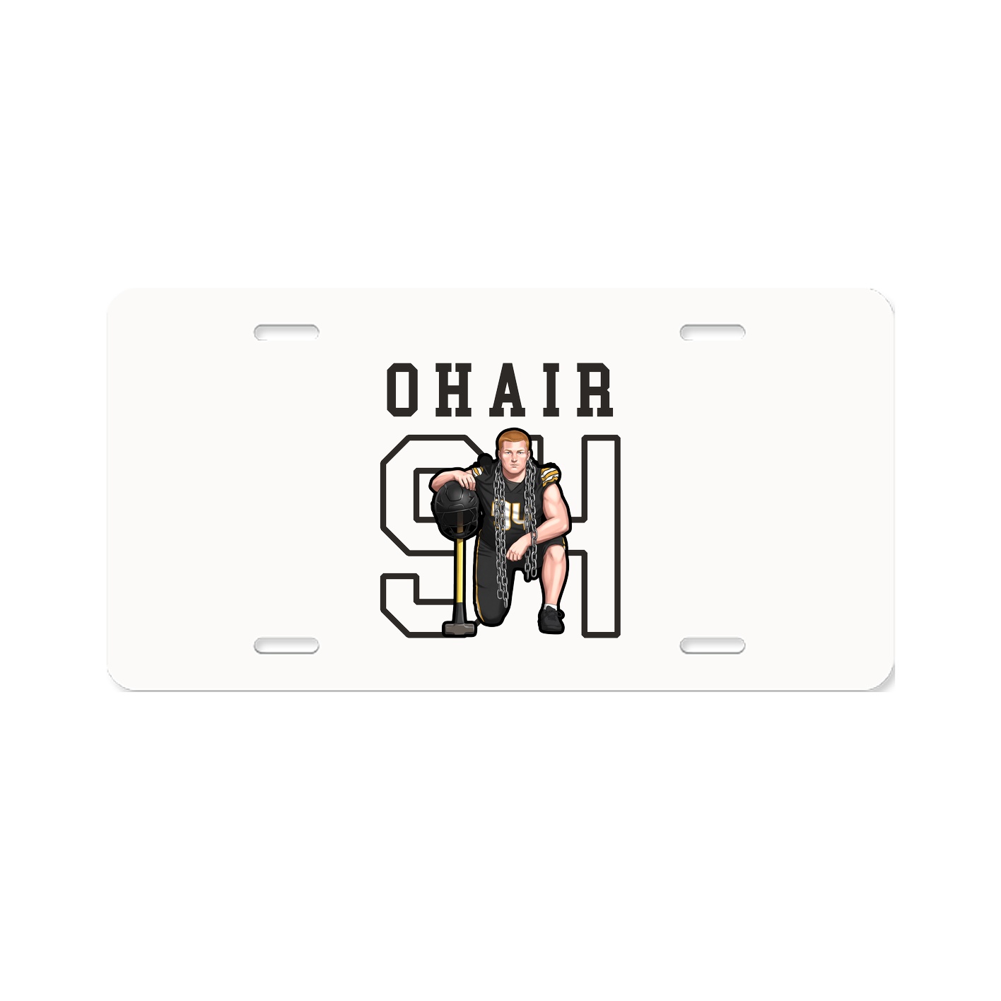 License Plate — Shirsey in Classic