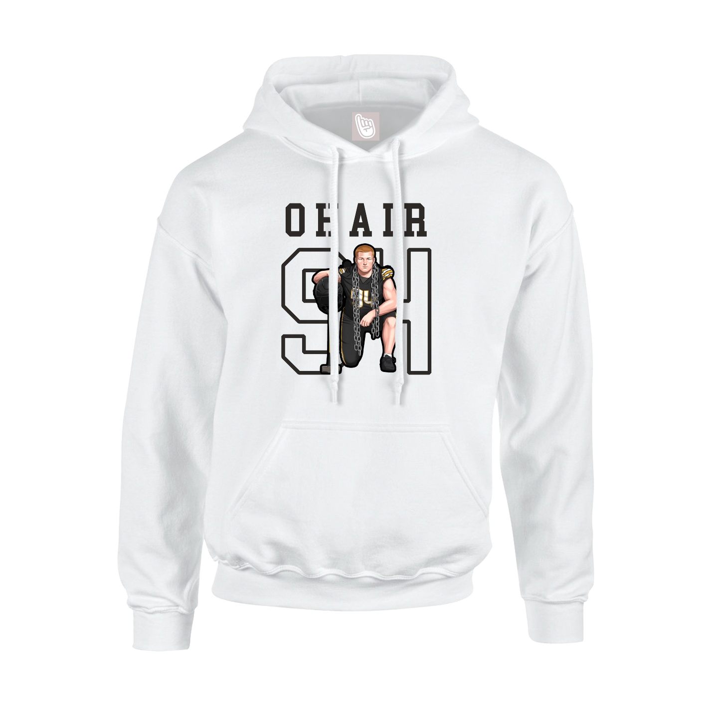 Youth Hoodie — Shirsey in White