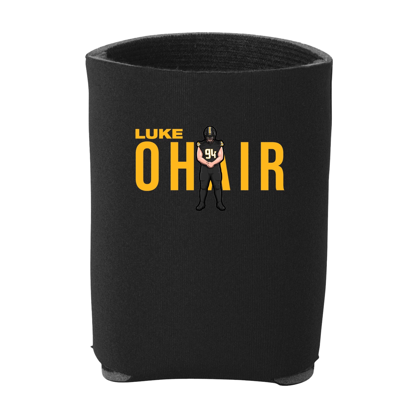 Can Holder — Player Name in Black