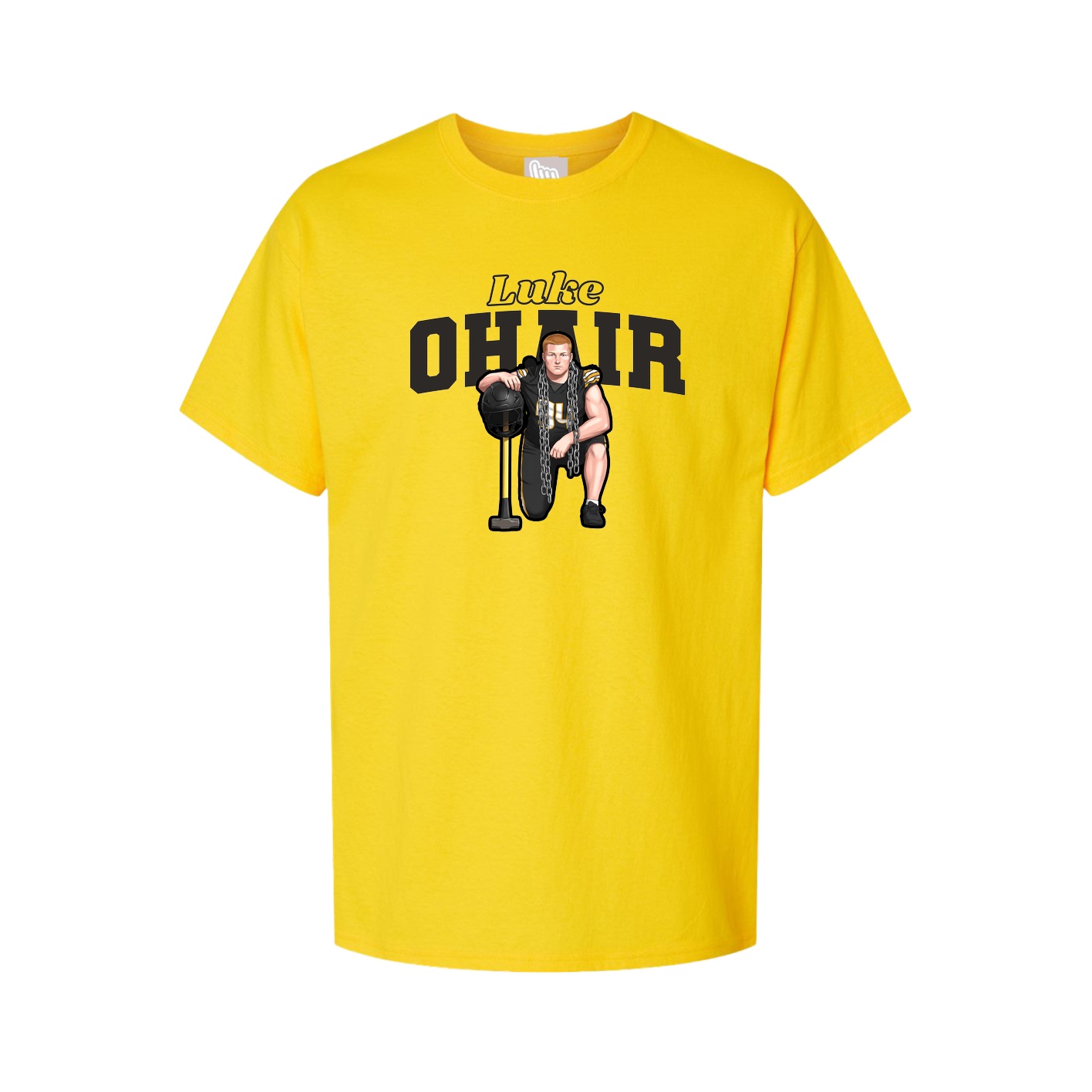 Tee — Name Arch in Gold