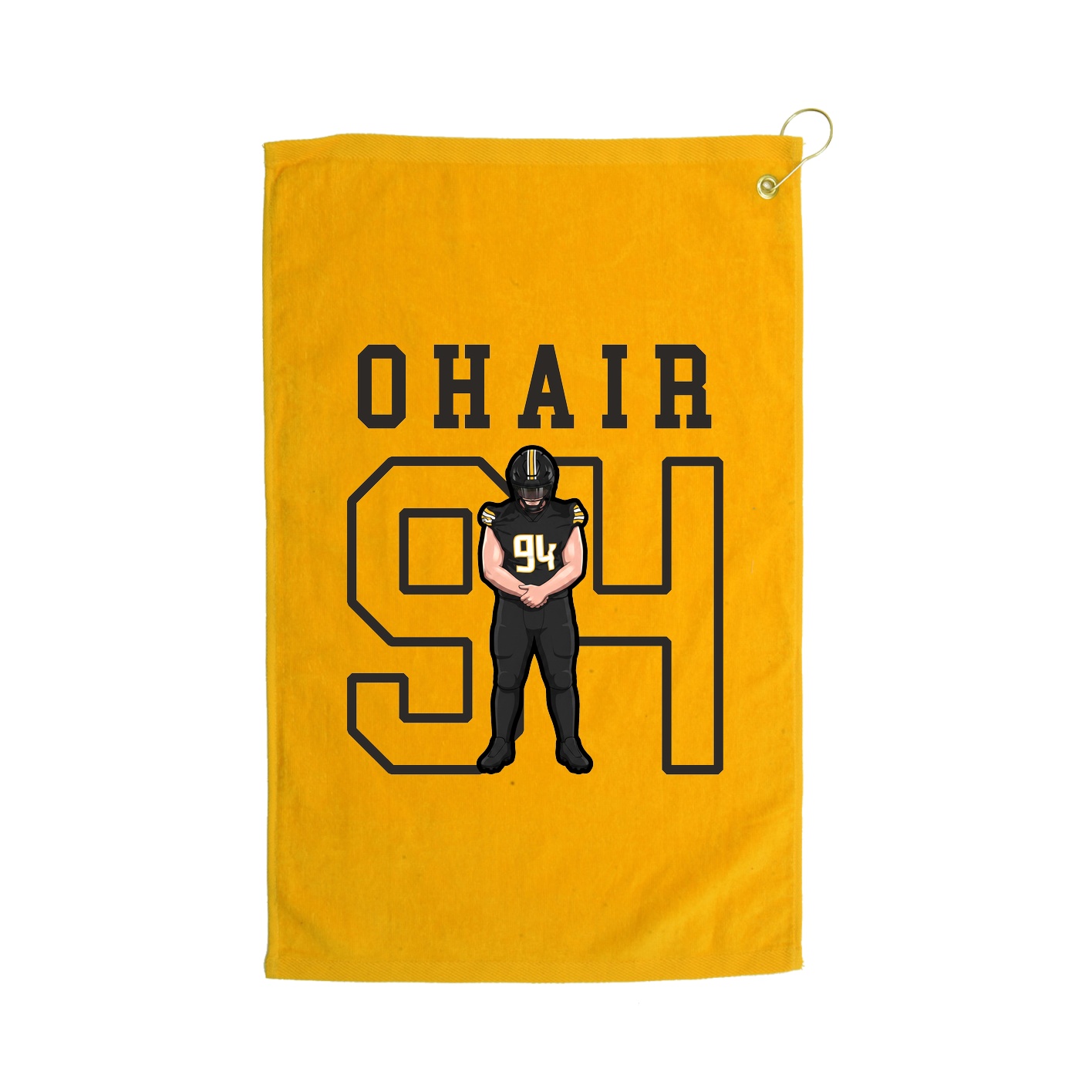 Golf Towel — Shirsey in Gold