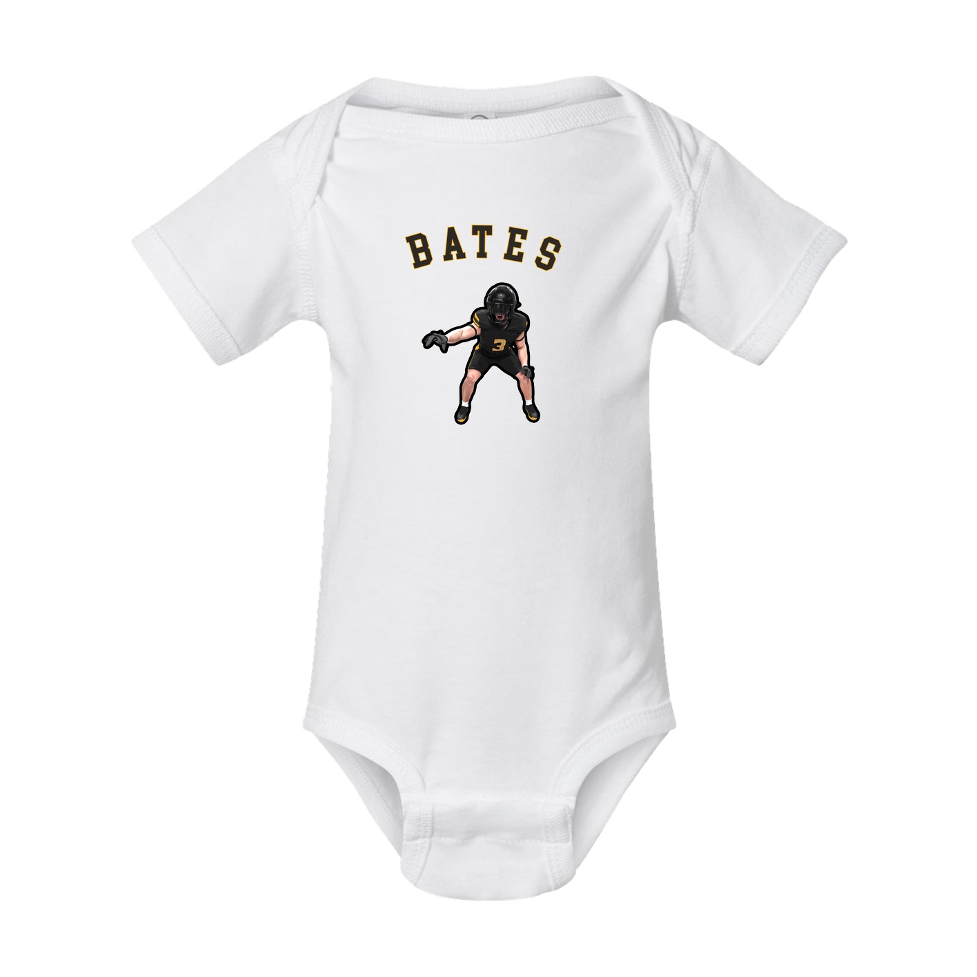 Baby Onesie — Shirsey Arch in White