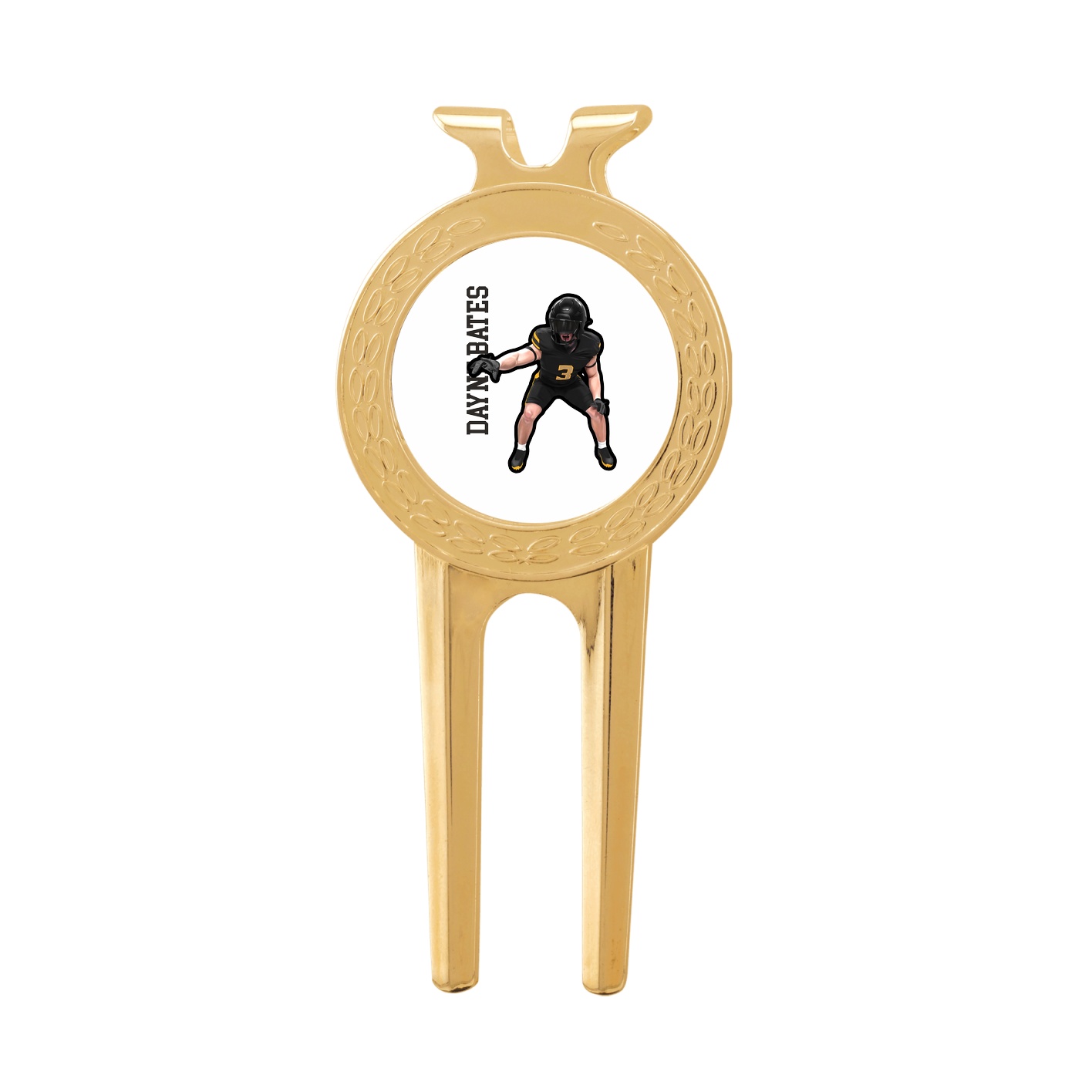 Divot Tool with Ball Marker — Name Vertical in Classic