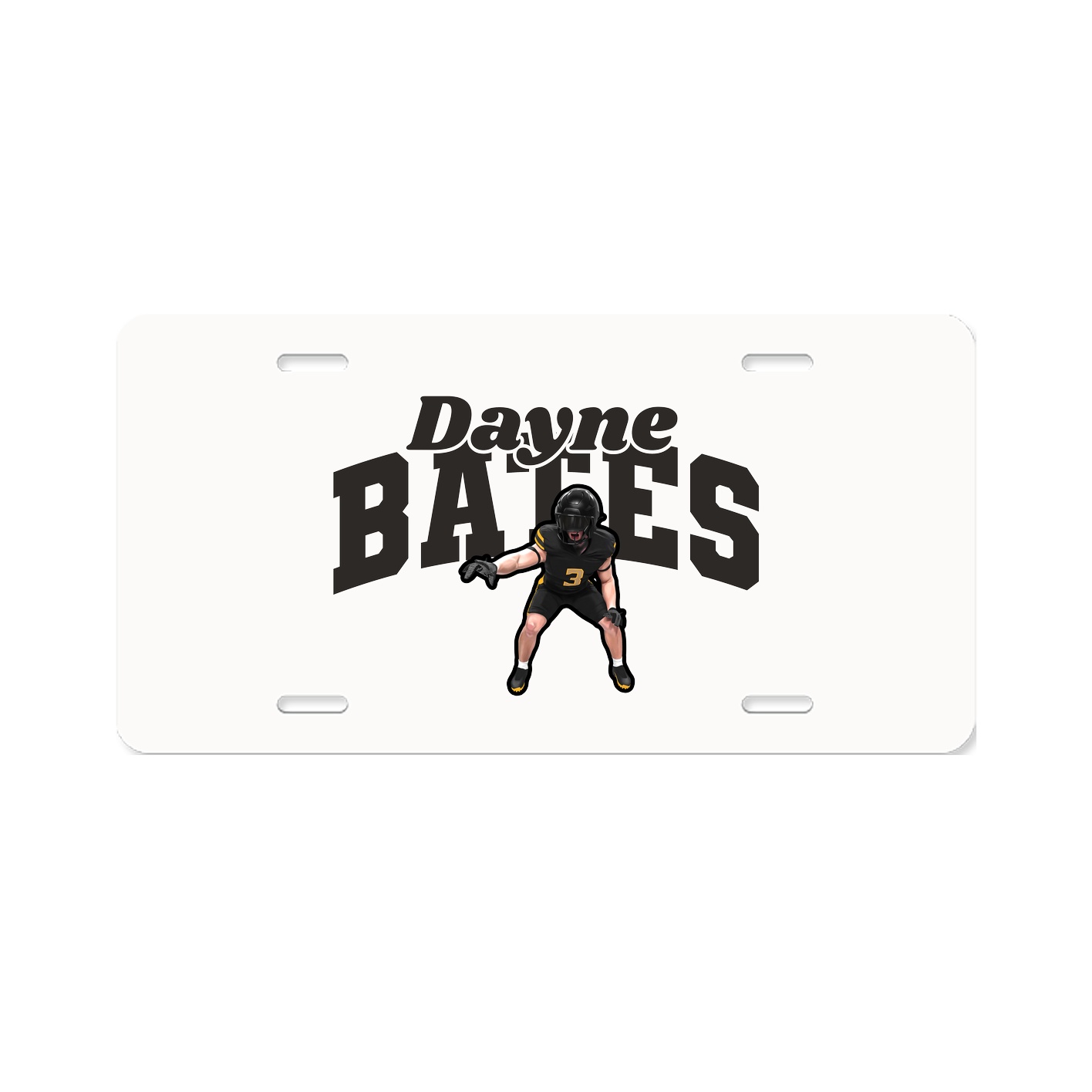 License Plate — Signature Arch in Classic