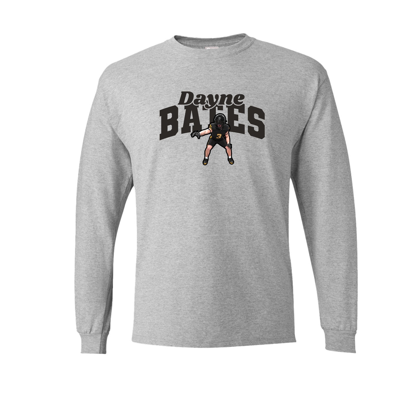 Long Sleeve Tee — Signature Arch in Grey